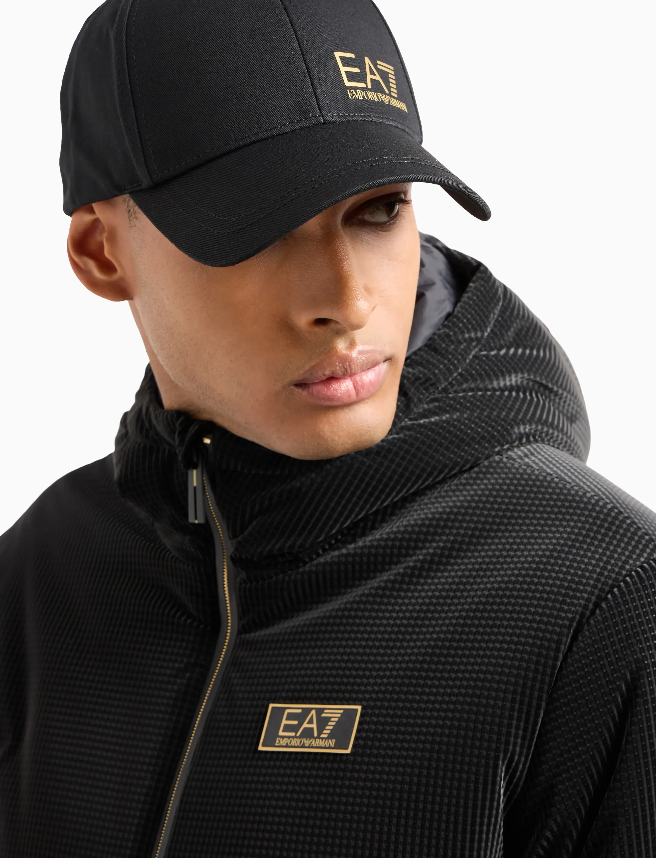 EA7 Baseball Hat, S, Headwear, Schwarz - Caps, Männerswear