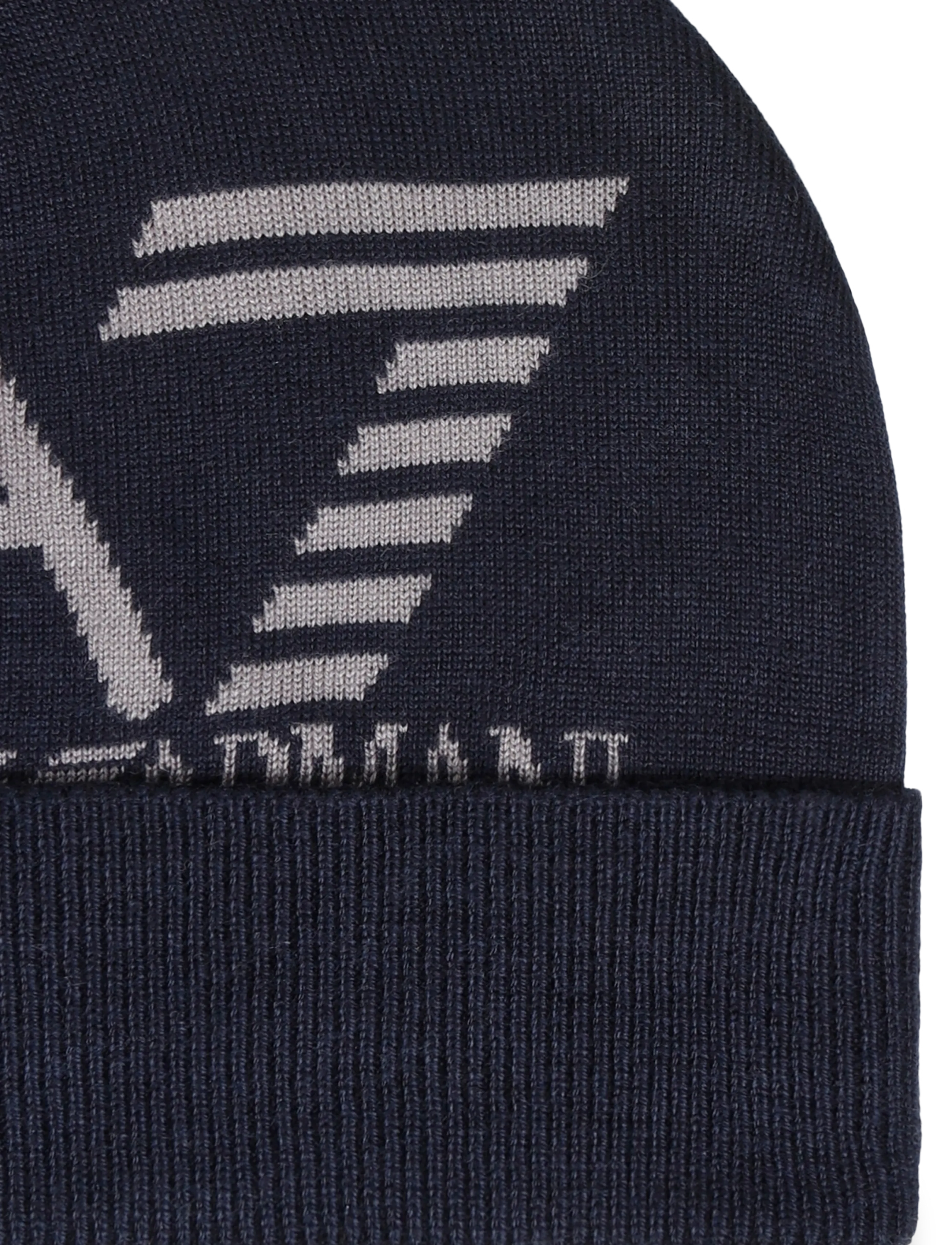 EA7 - BEANIE HAT - mützen - armani blue / cloudb - 2