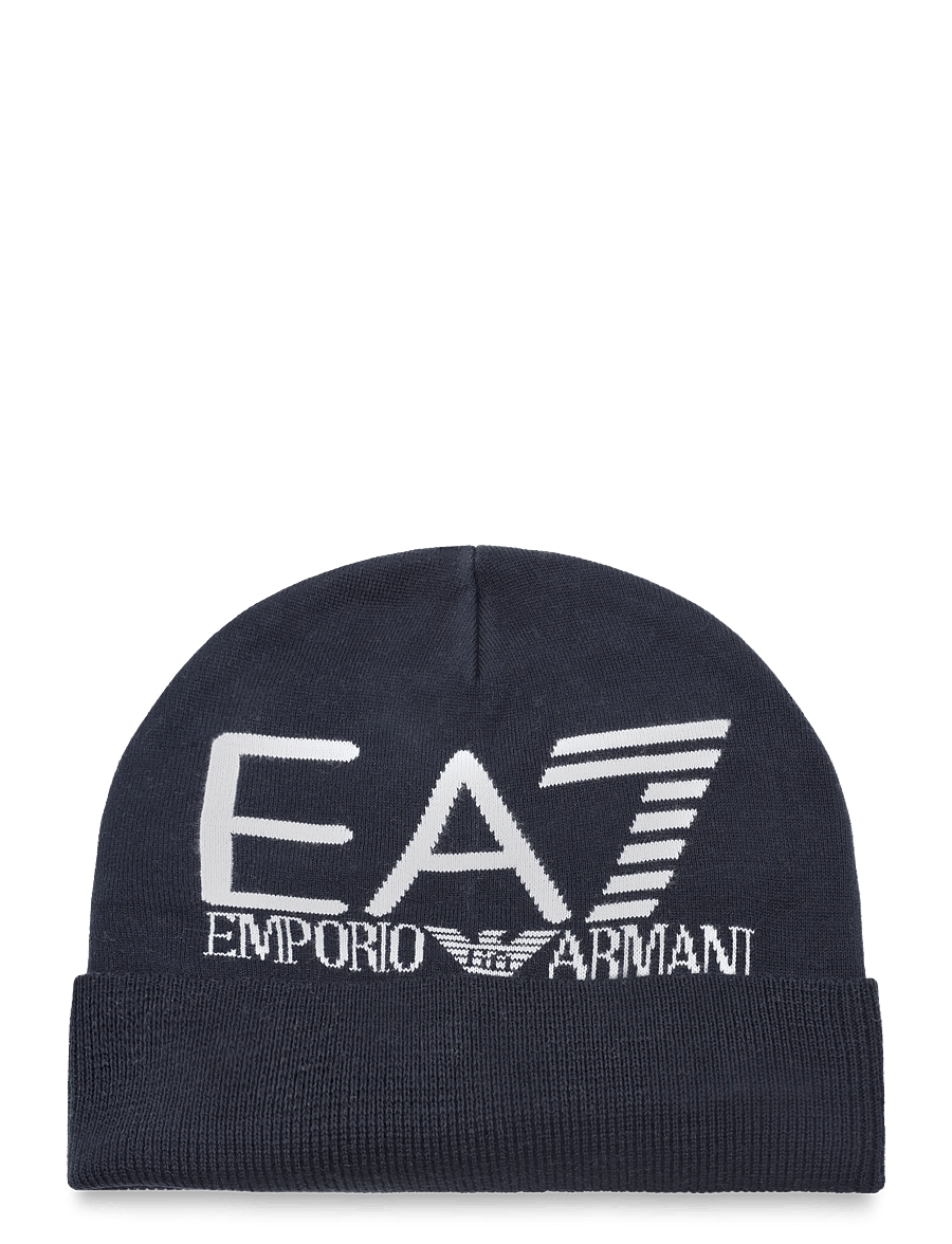 EA7 - BEANIE HAT - huer - armani blu / white - 0