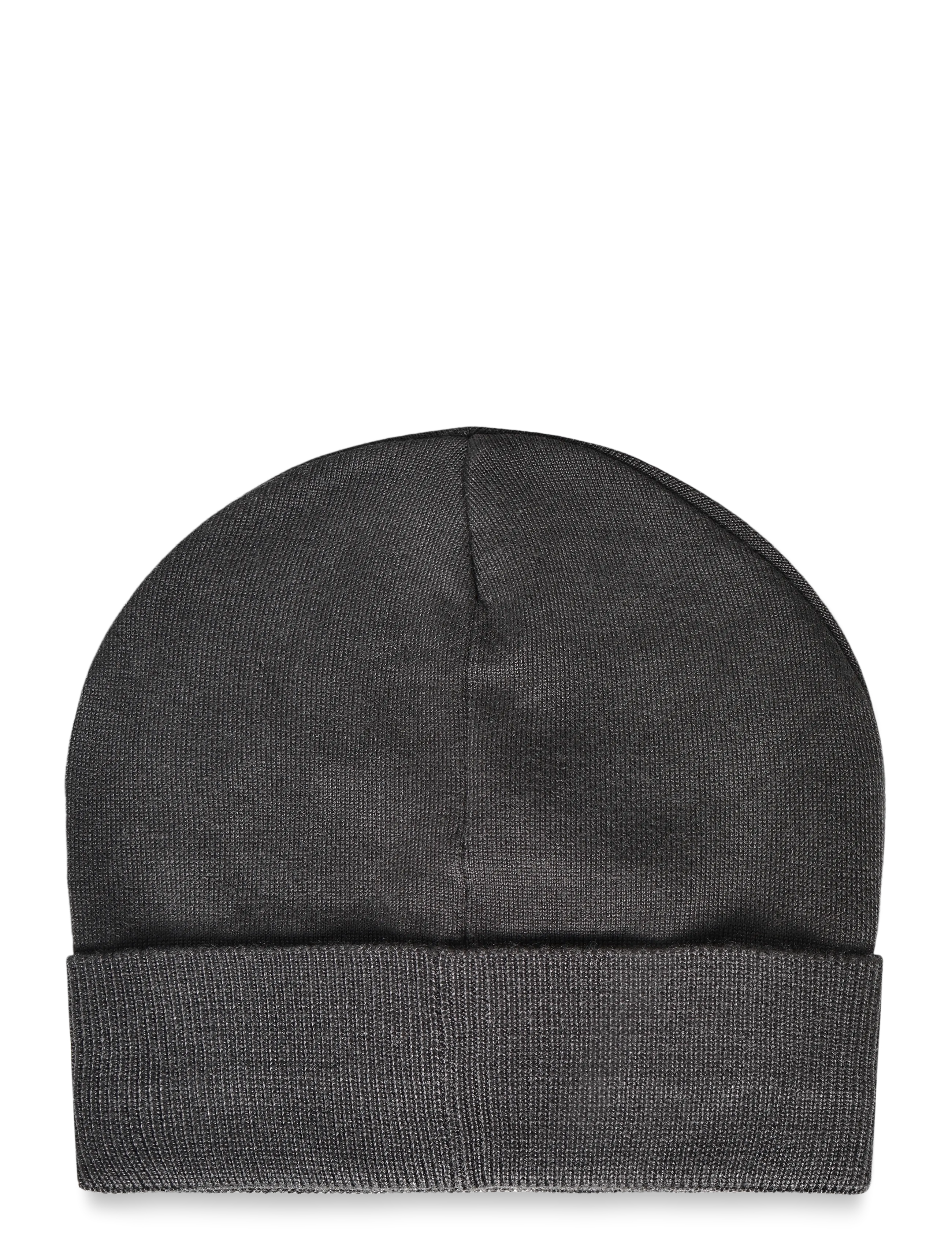 EA7 - BEANIE HAT - kootud mütsid - asphalt - 1