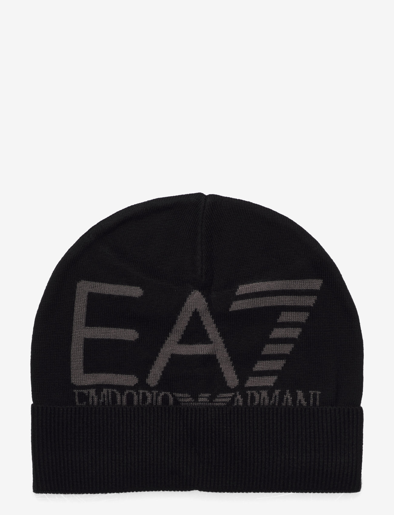 EA7 - BEANIE HAT - accessories - black/asphalt - 0