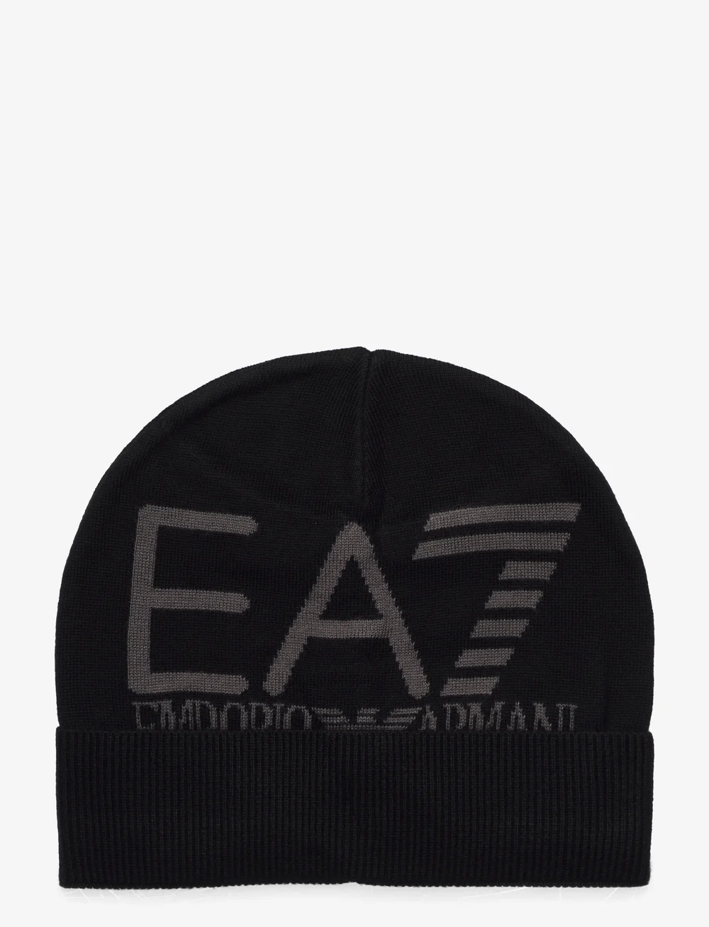 EA7 - BEANIE HAT - beanie mütsid - black/asphalt - 0
