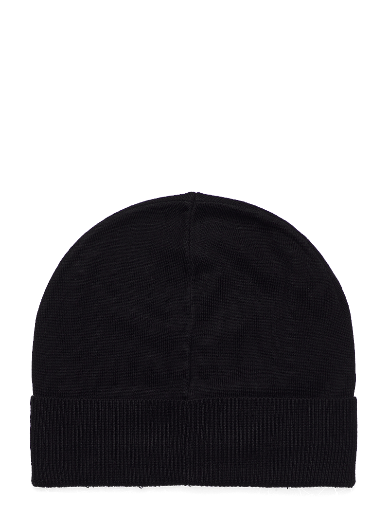 EA7 - BEANIE HAT - mützen - black / white - 1
