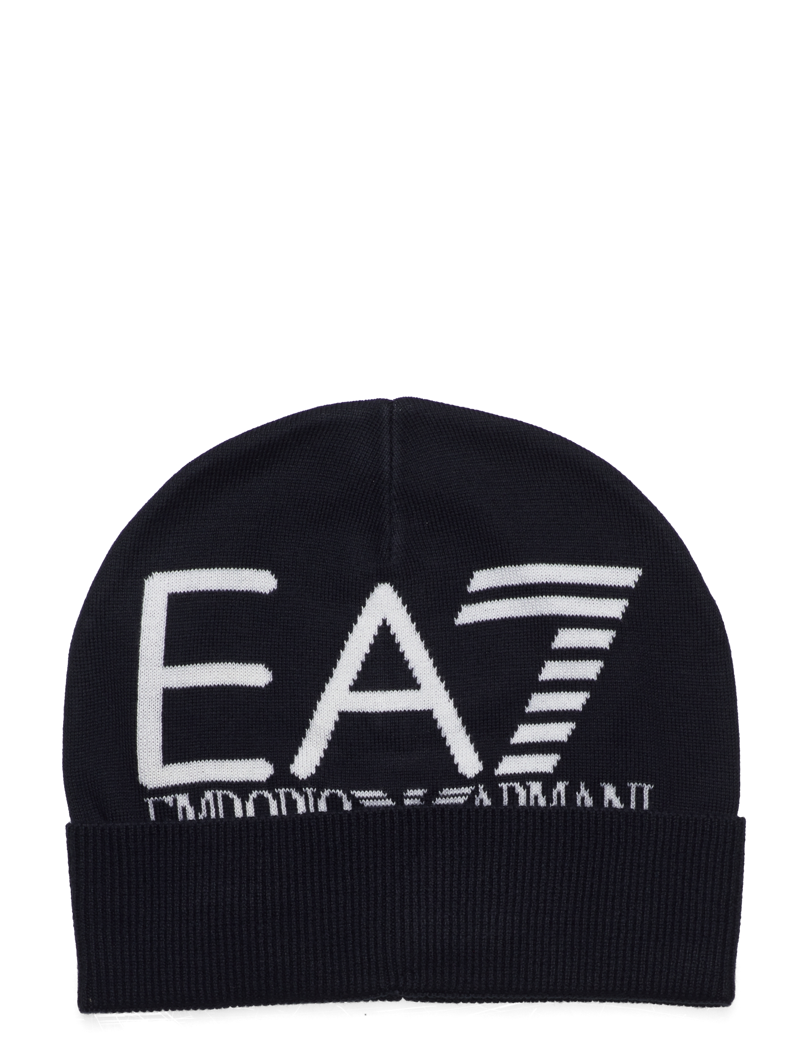 EA7 BEANIE HAT - Accessoarer - BLUE / WHITE / navy
