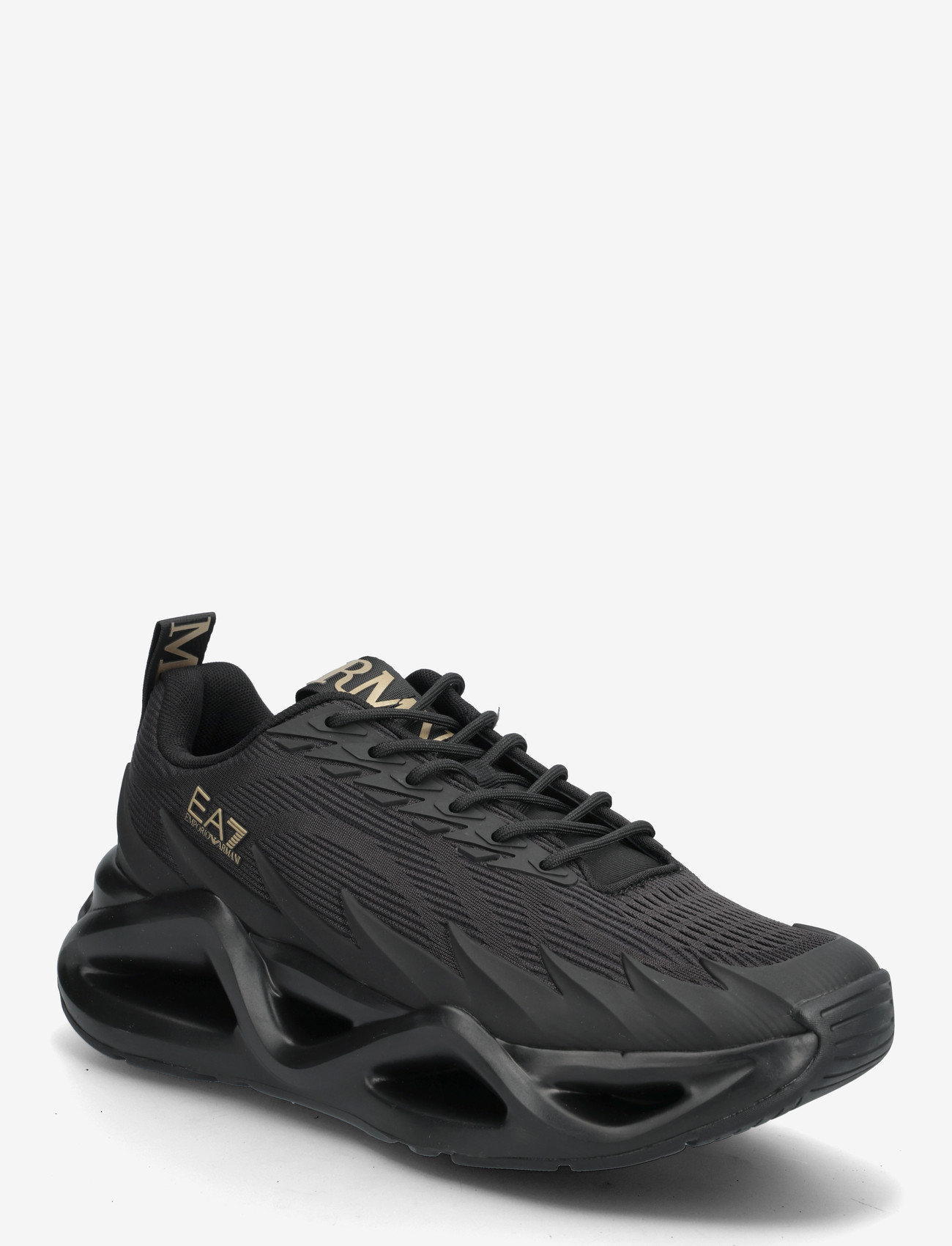 EA7 - SNEAKER - triple black-gold - 0