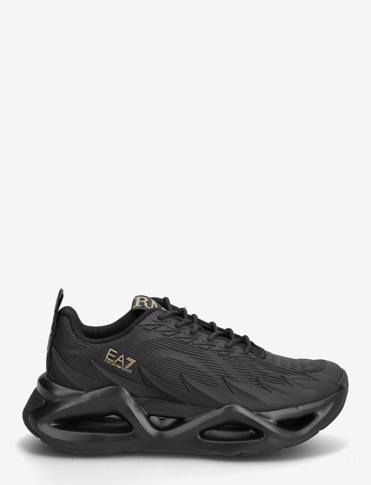 EA7 - SNEAKER - triple black-gold - 1