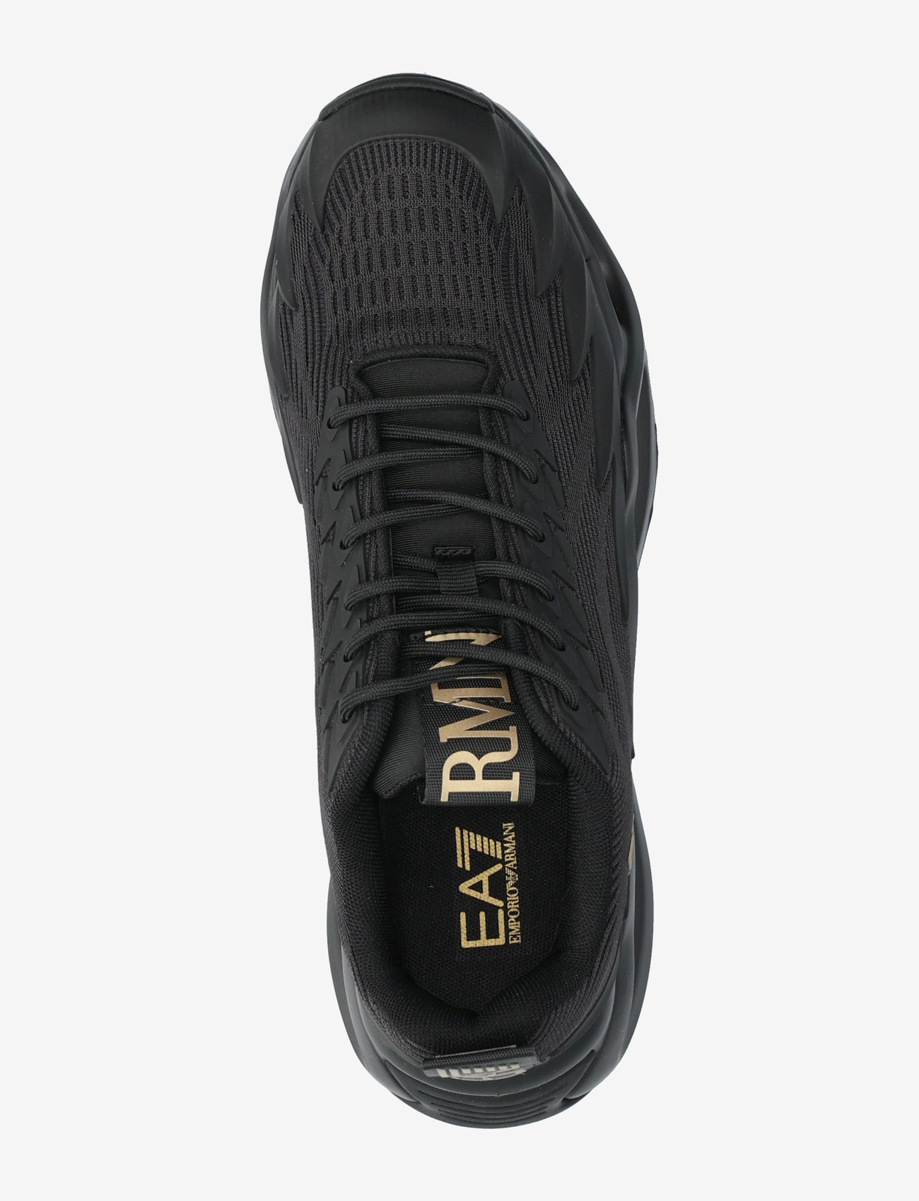 EA7 - SNEAKER - triple black-gold - 3