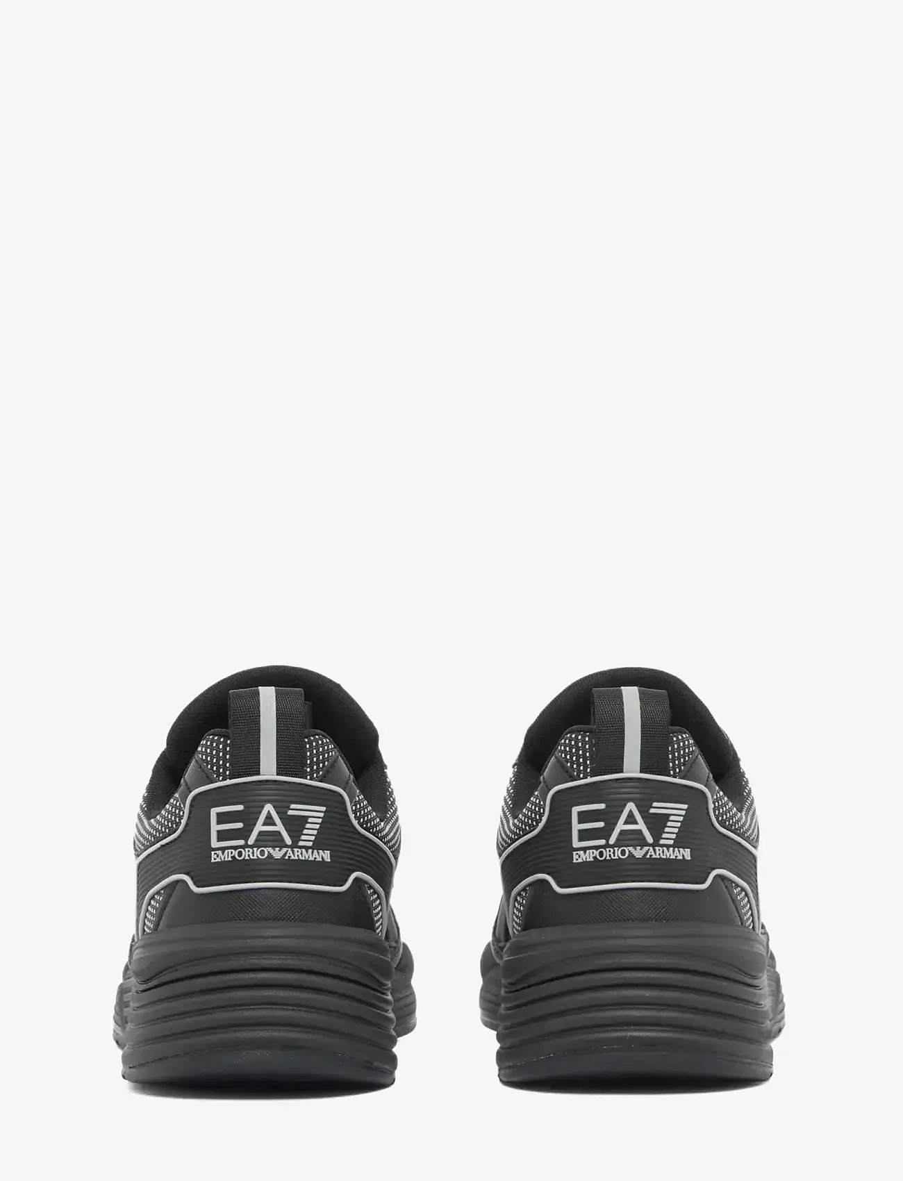 EA7 - SNEAKER - kõrge säärega tossud - triple black-silver - 2