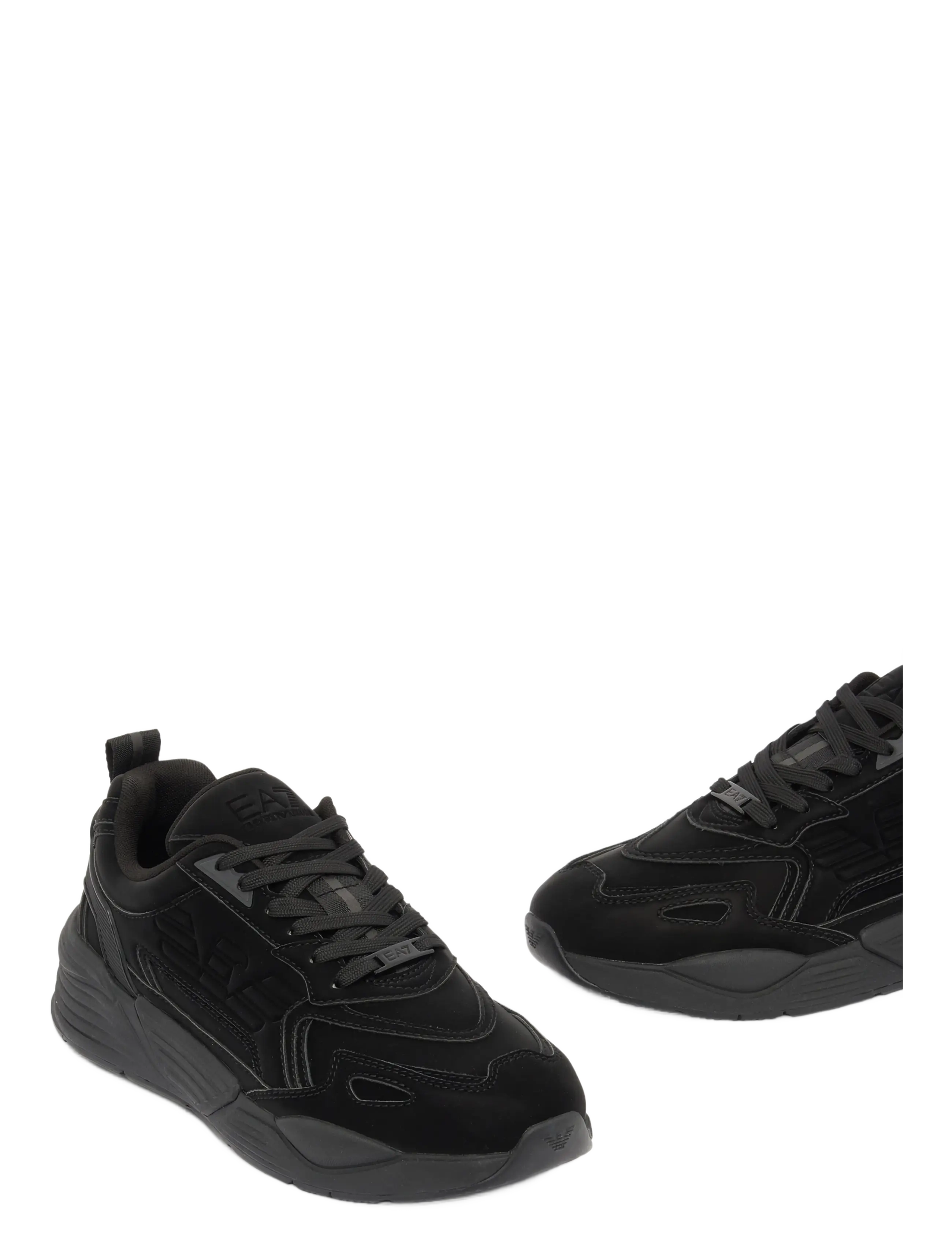EA7 - SNEAKER - triple black - 1