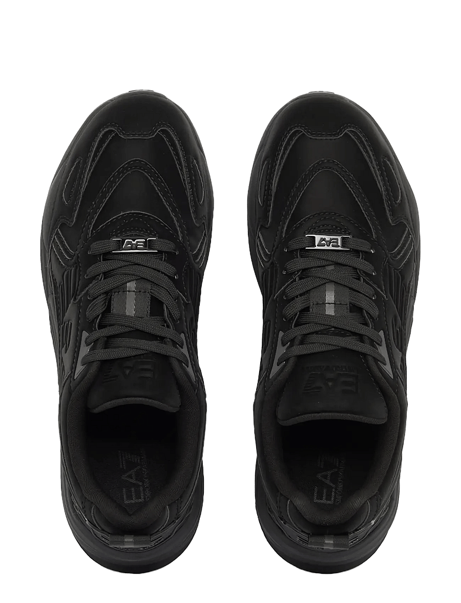 EA7 - SNEAKER - low-top sneaker - triple black - 3