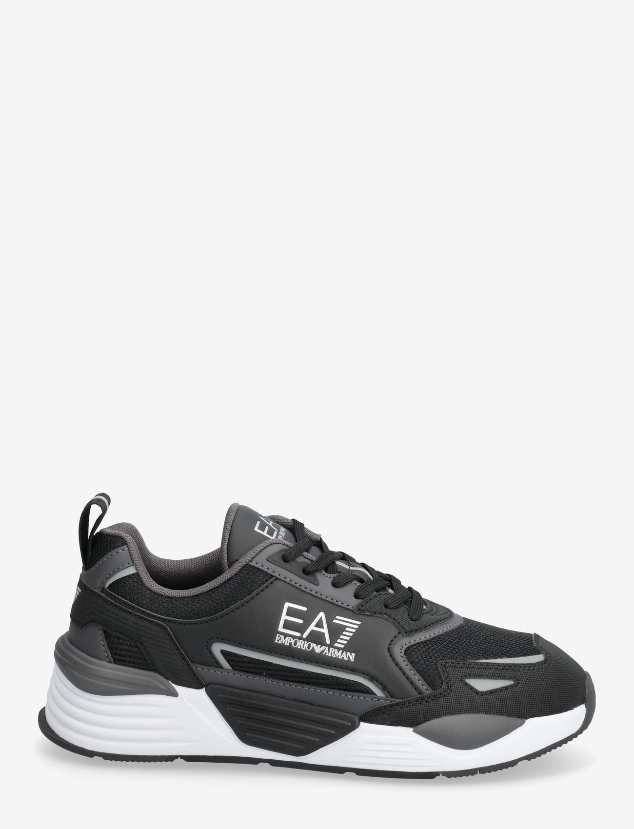 EA7 - SNEAKER - low tops - black-asphalt+silver - 1