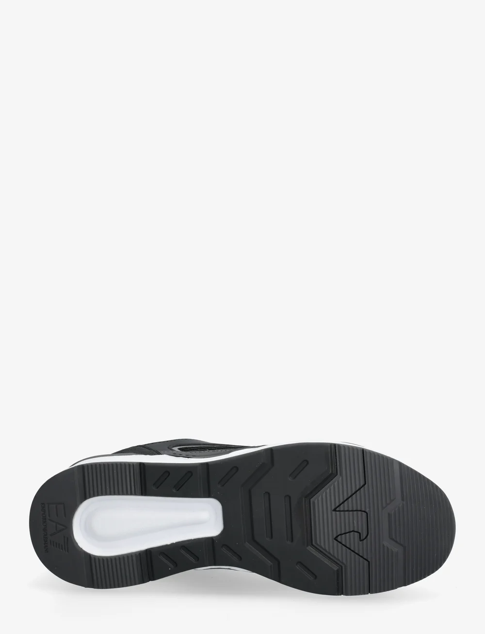 EA7 - 7X000308 - låga sneakers - black-asphalt+silver - 4