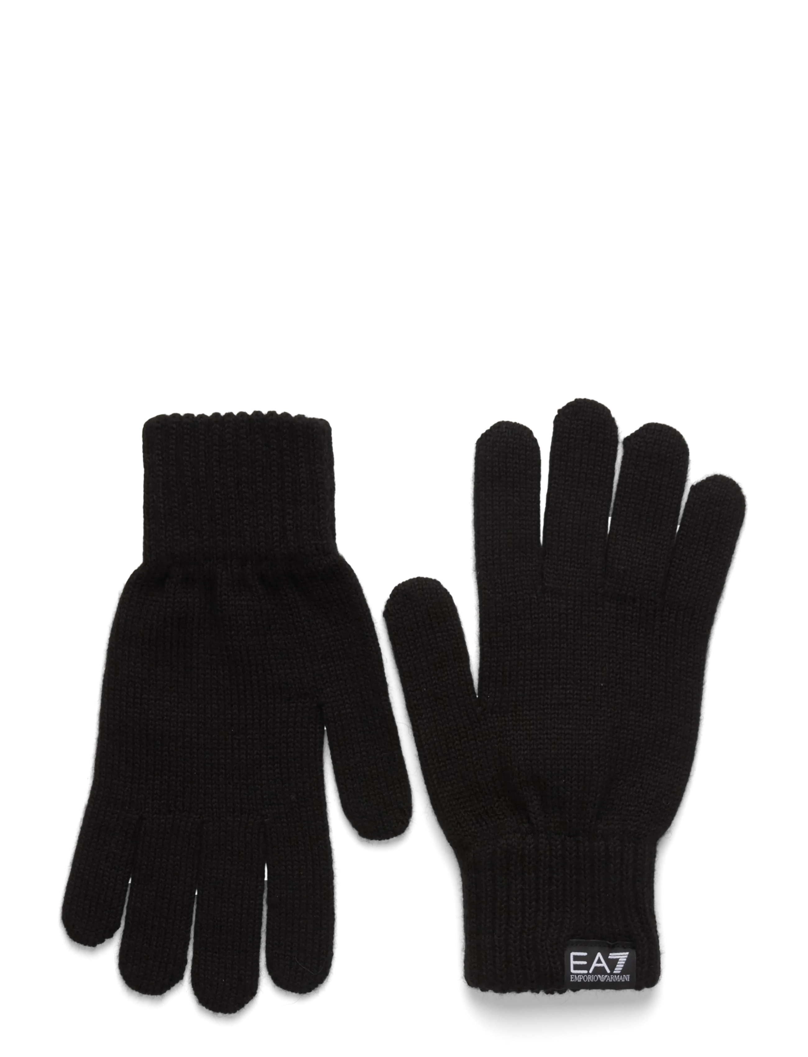 EA7 GLOVE - Accessoarer - BLACK / black