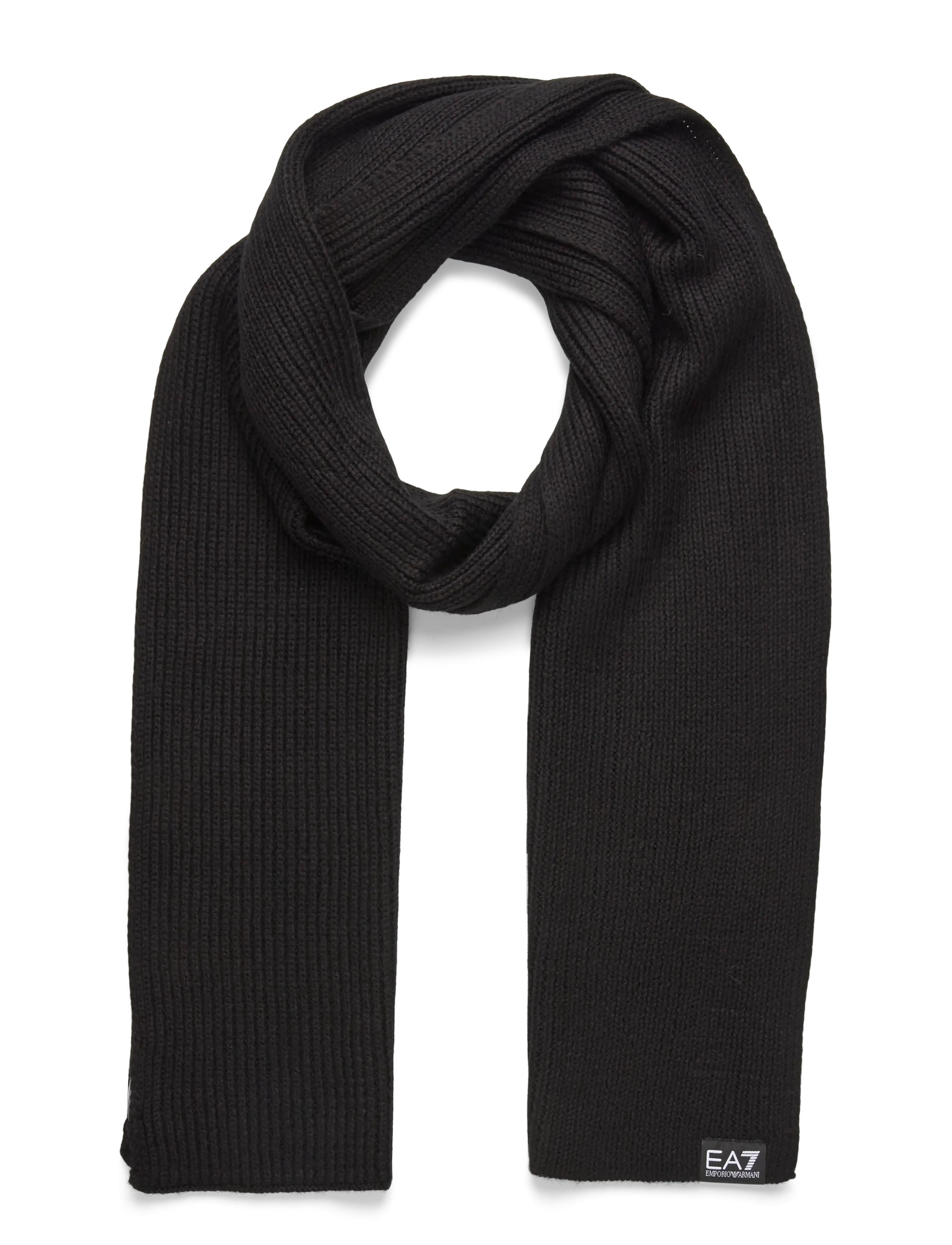 EA7 SCARF - Schals - BLACK / black