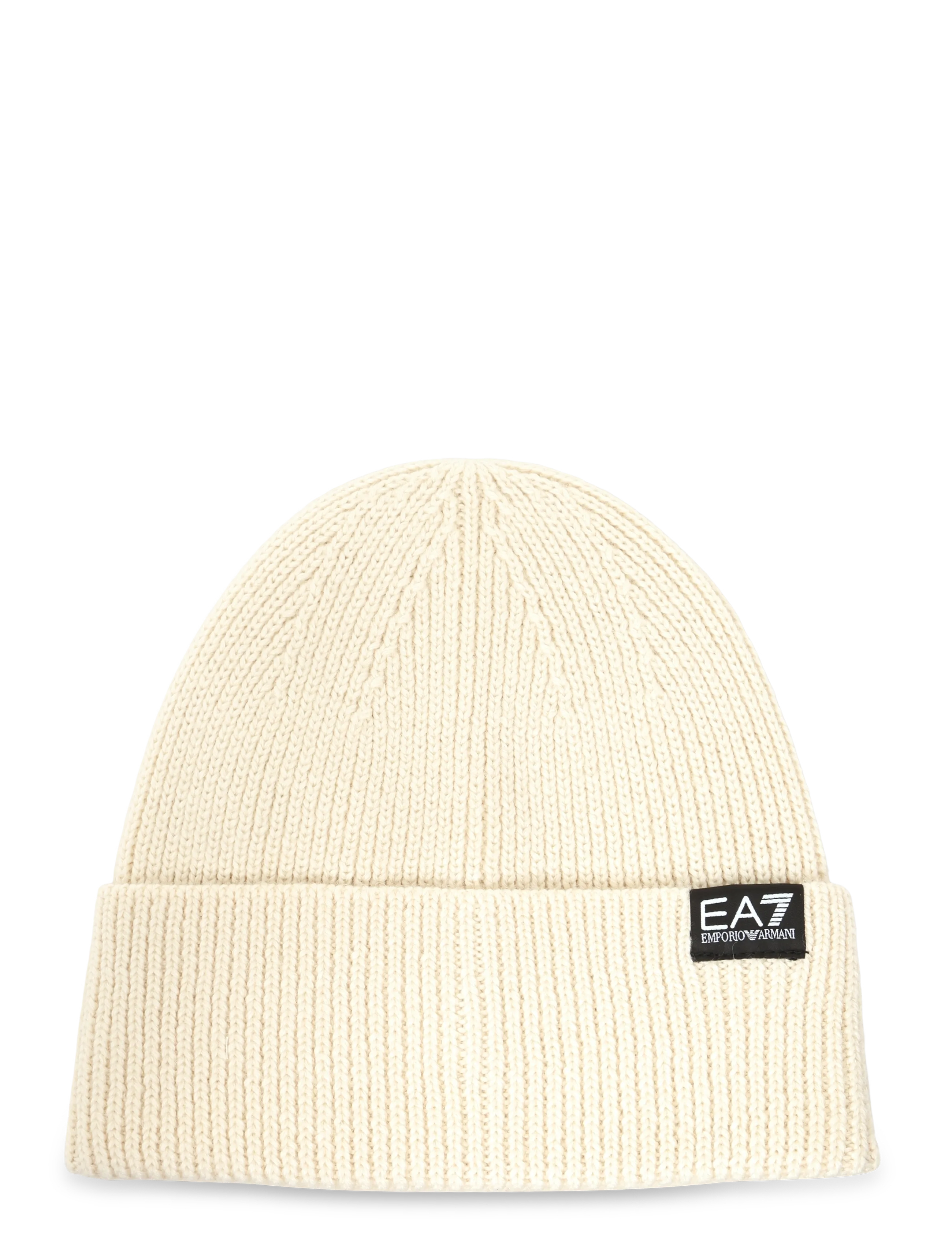 EA7 BEANIE HAT - Mützen & Caps - ALMOND MILK / cream