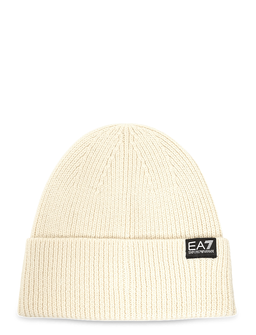 EA7 - BEANIE HAT - huer - almond milk - 0