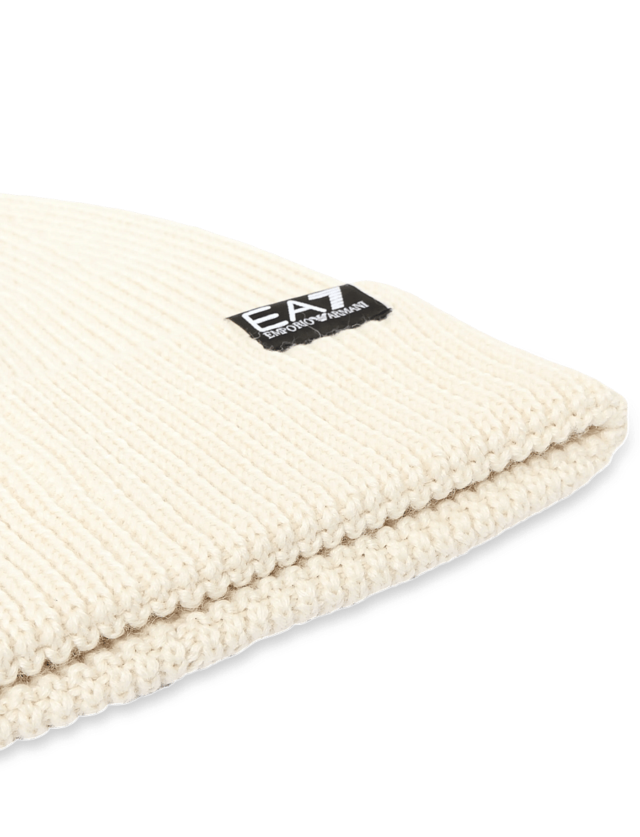 EA7 - BEANIE HAT - huer - almond milk - 2