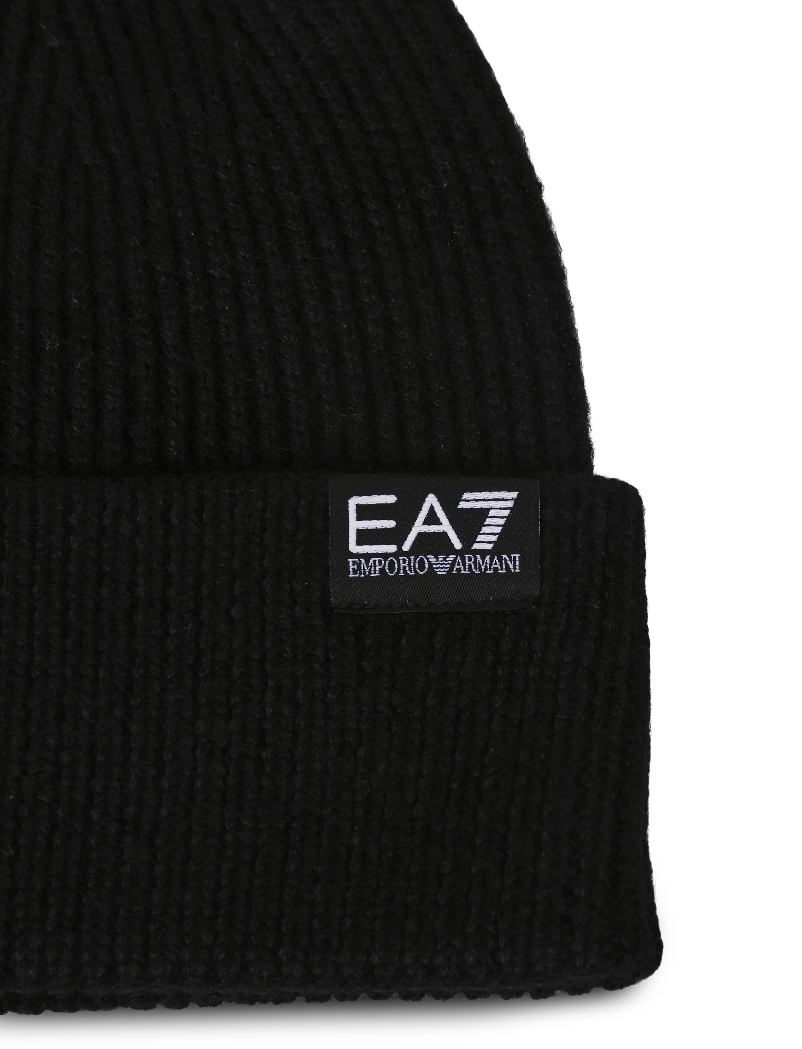 EA7 - BEANIE HAT - black - 2