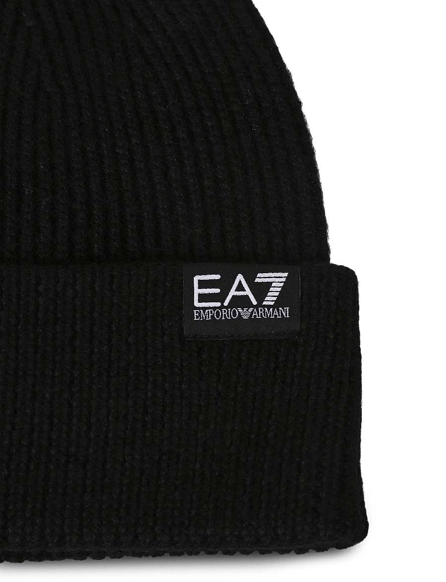 EA7 - BEANIE HAT - huer - black - 2