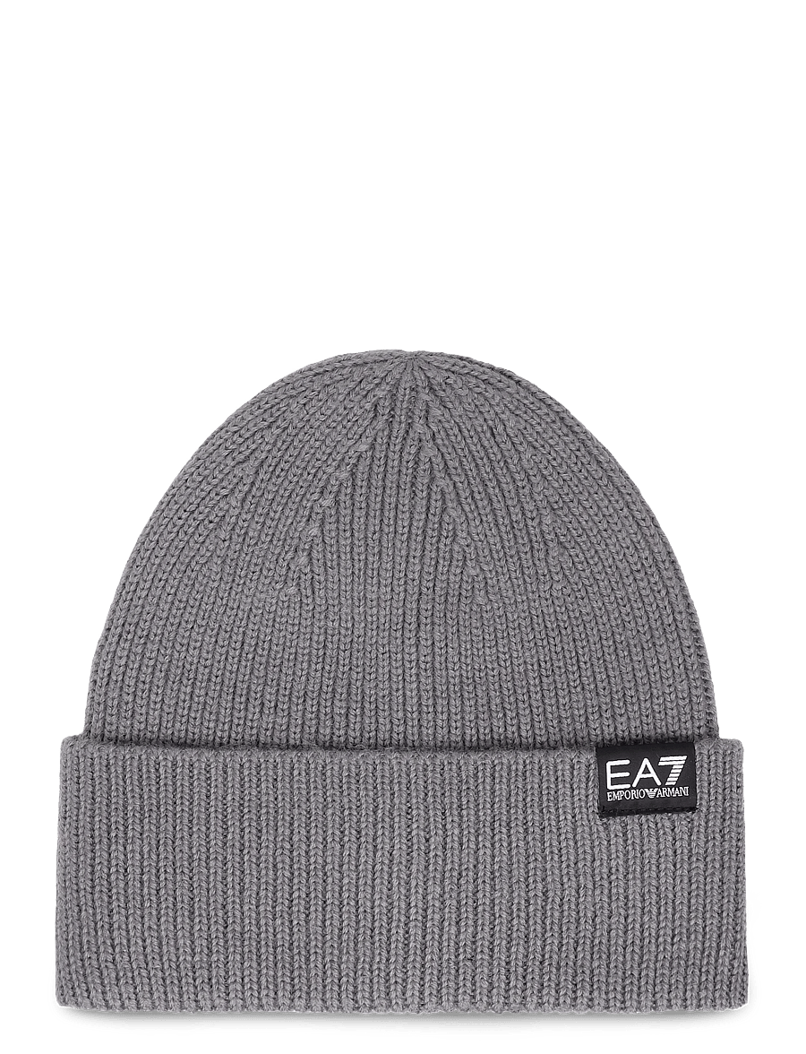 EA7 - BEANIE HAT - beanies - pewter - 0