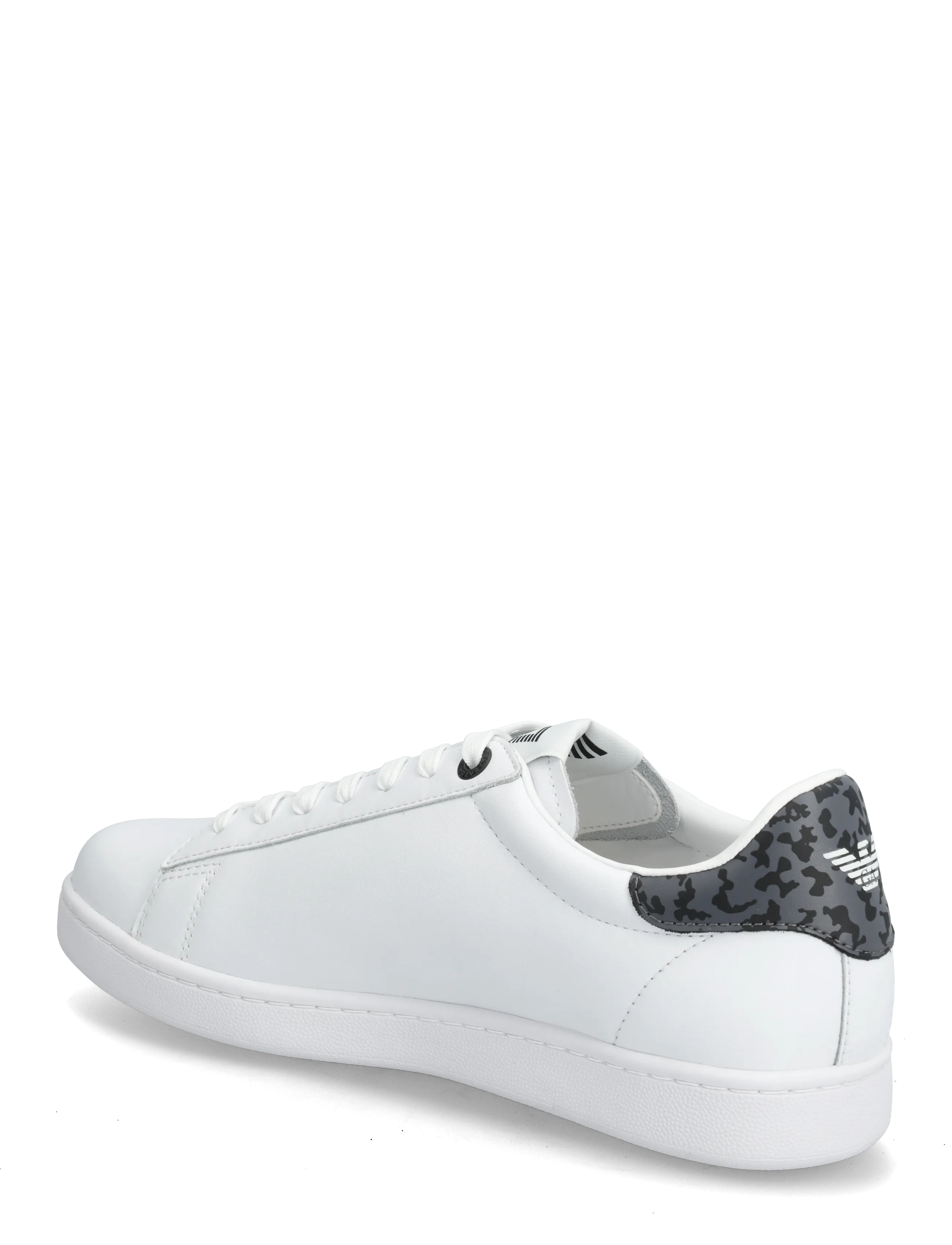 EA7 - SNEAKER - white+asphalt camo - 2