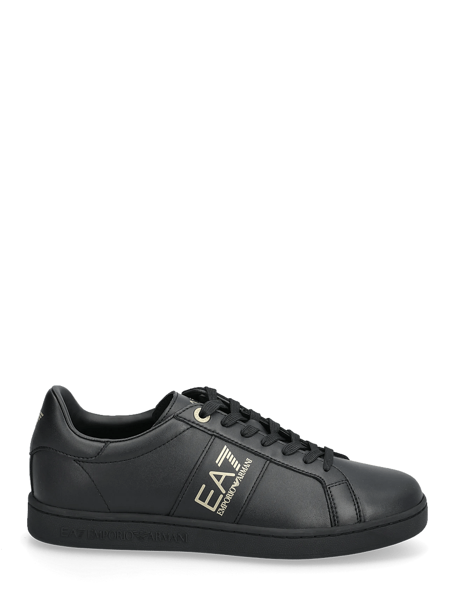EA7 - SNEAKER - triple black-gold - 1