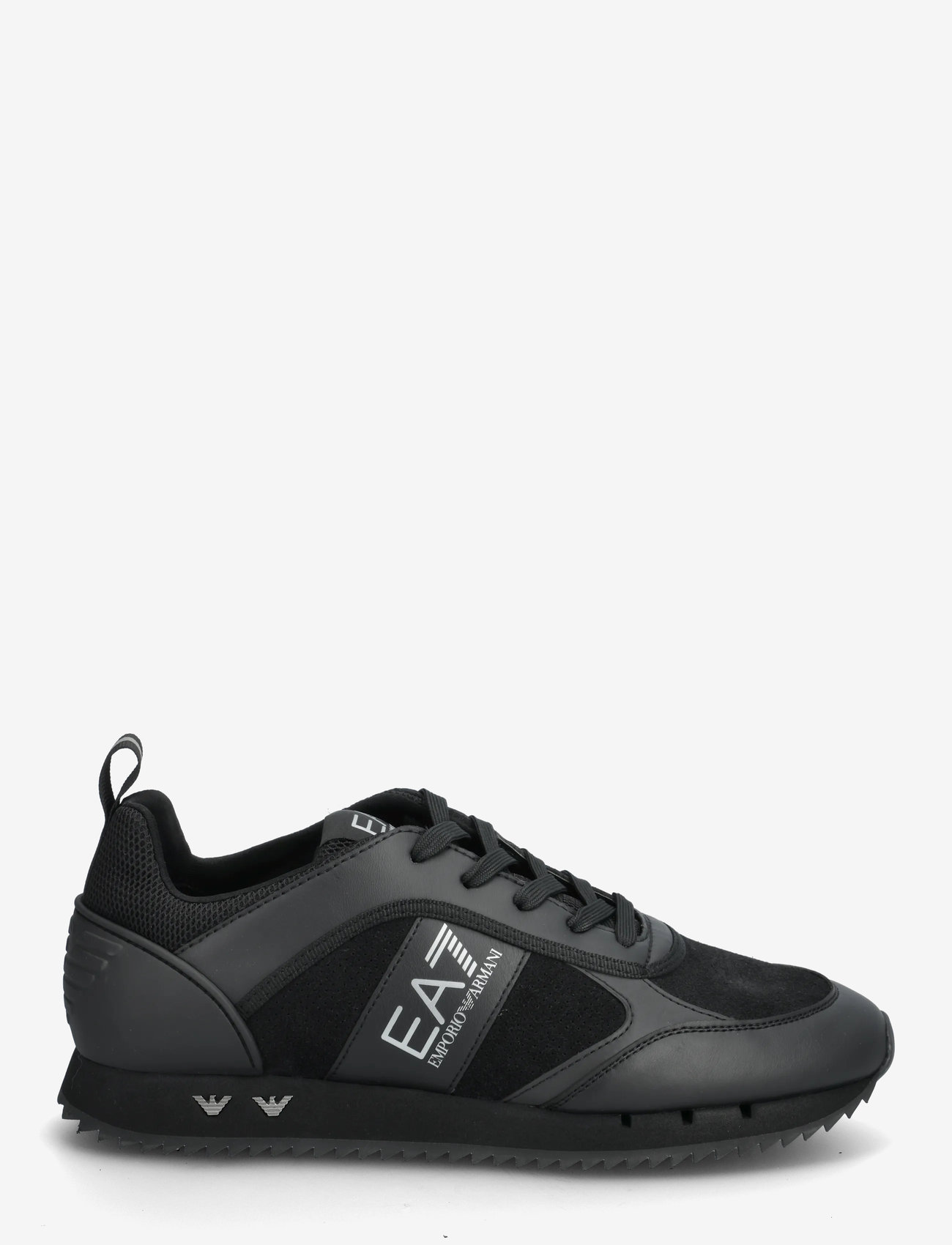 EA7 - SNEAKER - triple black micropu - 1