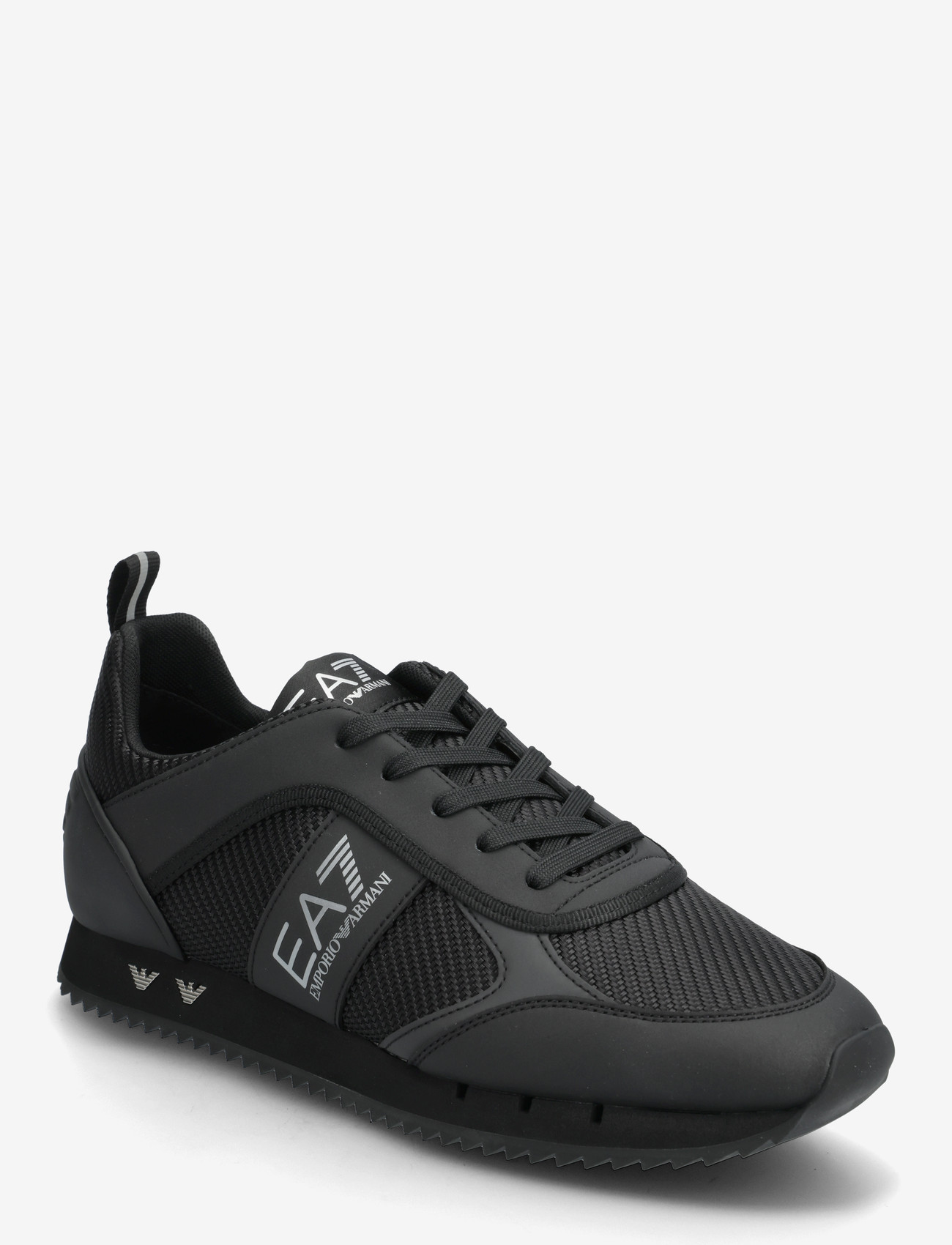 EA7 - SNEAKER - madala säärega tossud - triple black-silver - 0