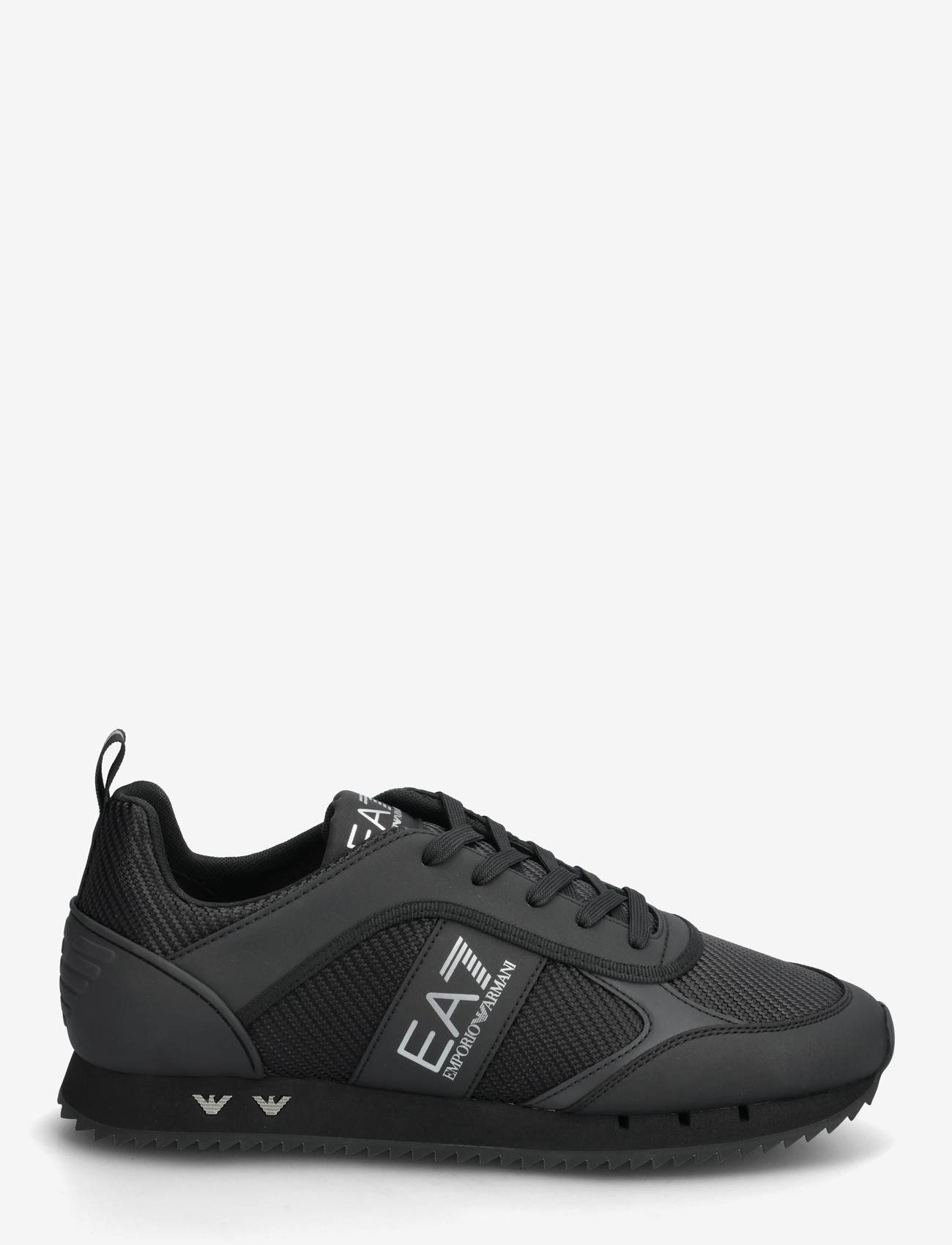 EA7 - SNEAKER - madala säärega tossud - triple black-silver - 1