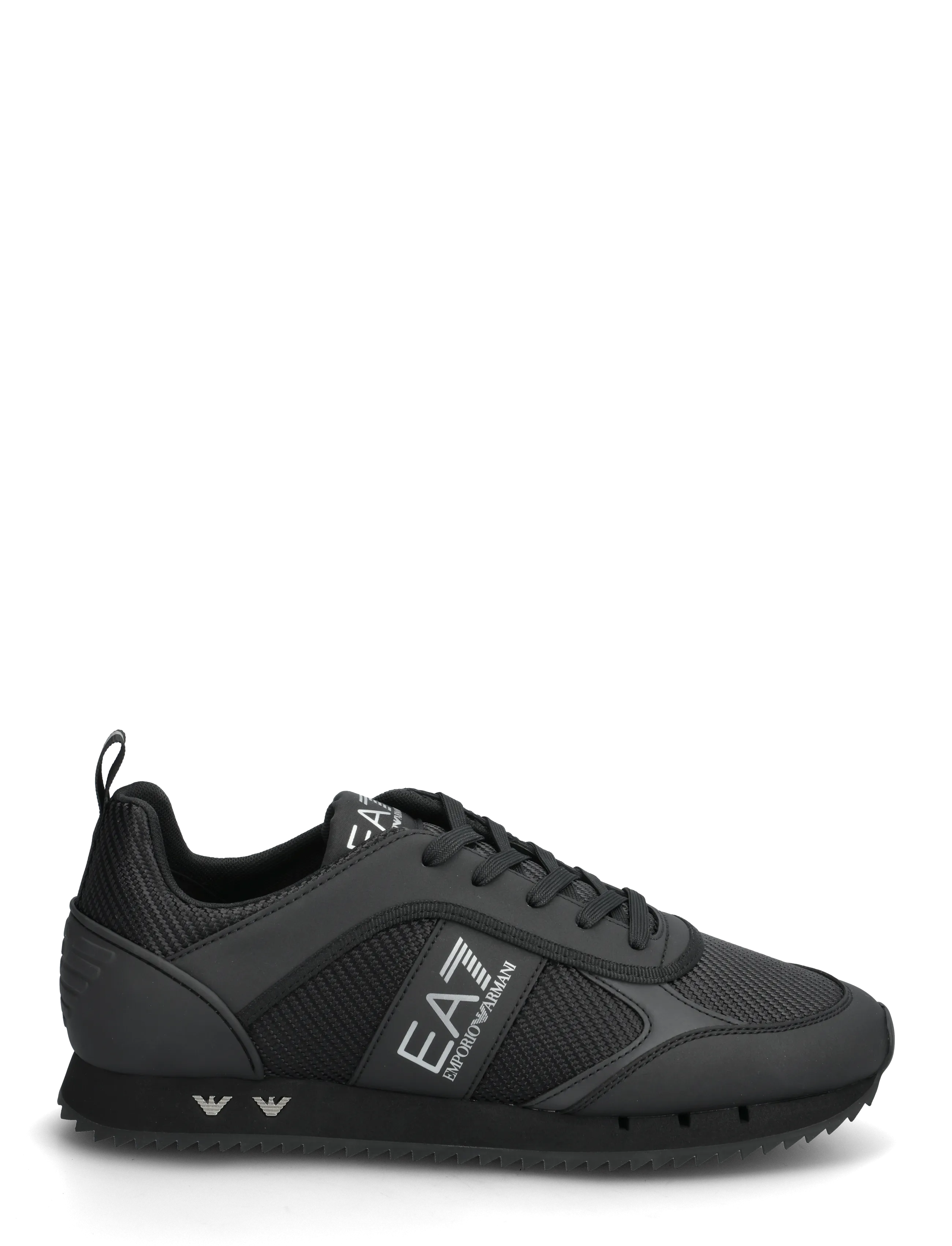 EA7 - SNEAKER - sneaker - triple black+silver - 1