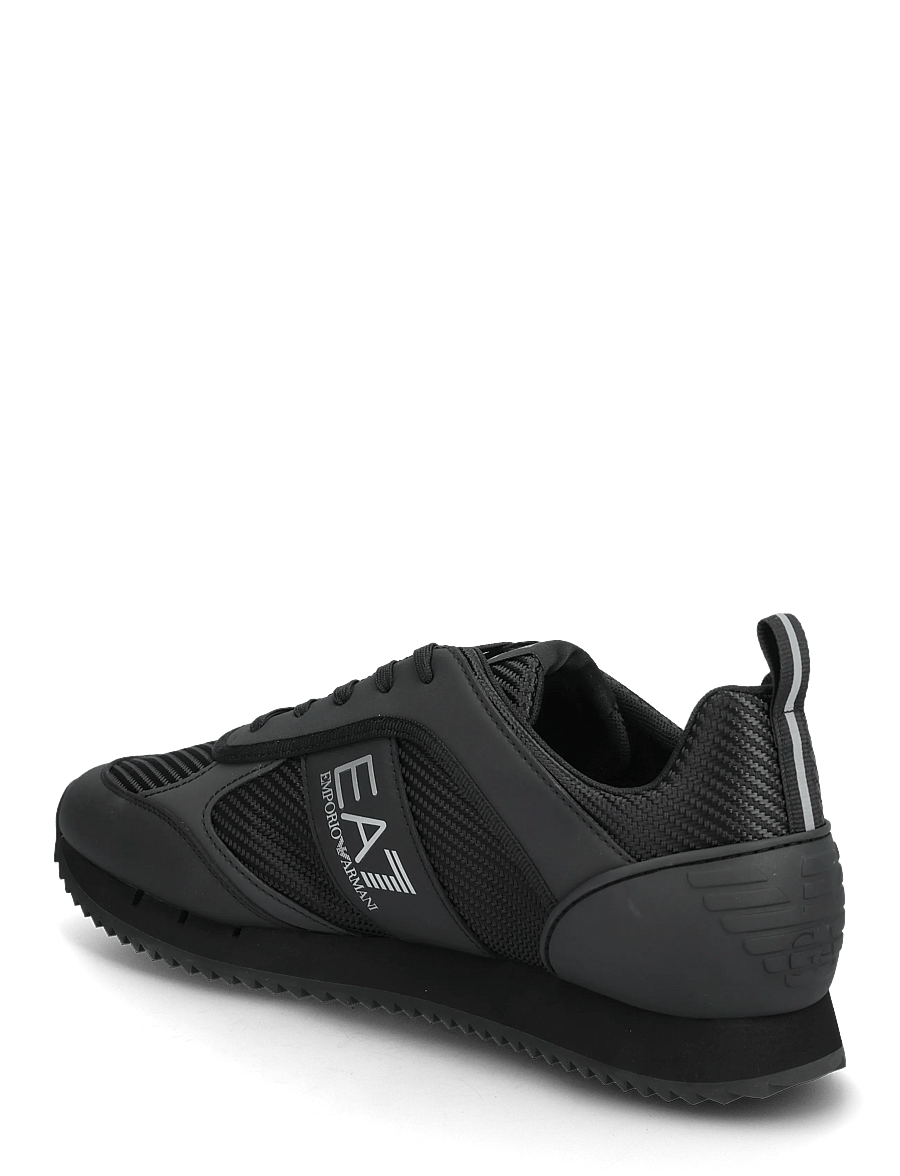 EA7 - SNEAKER - sneaker - triple black+silver - 2