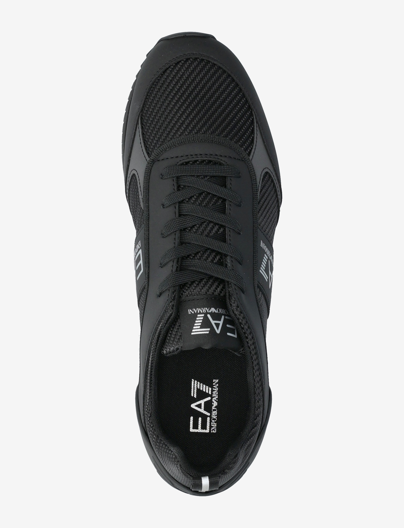 EA7 - SNEAKER - madala säärega tossud - triple black-silver - 3