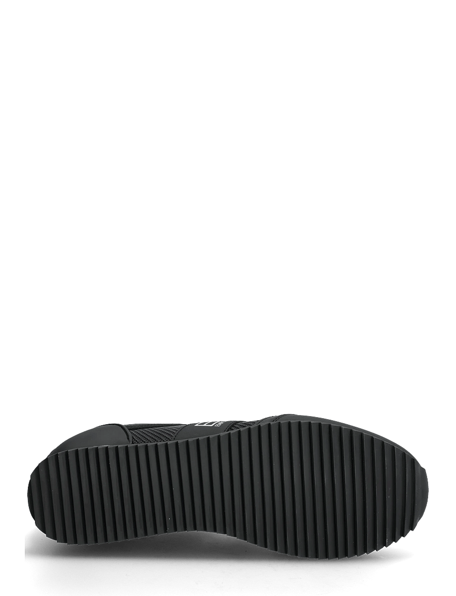 EA7 - SNEAKER - sneaker - triple black+silver - 4