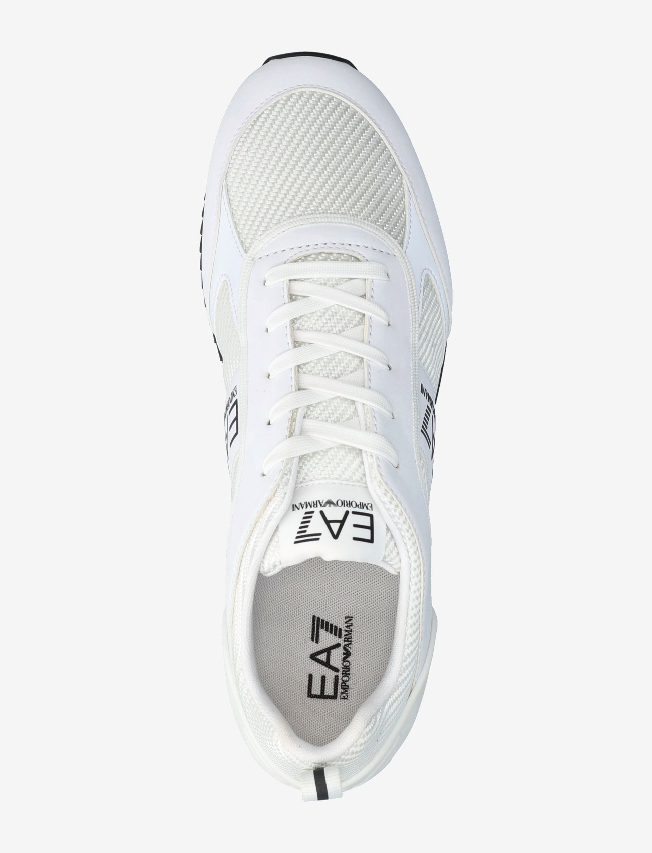 EA7 - SNEAKER - madala säärega tossud - white+black - 3