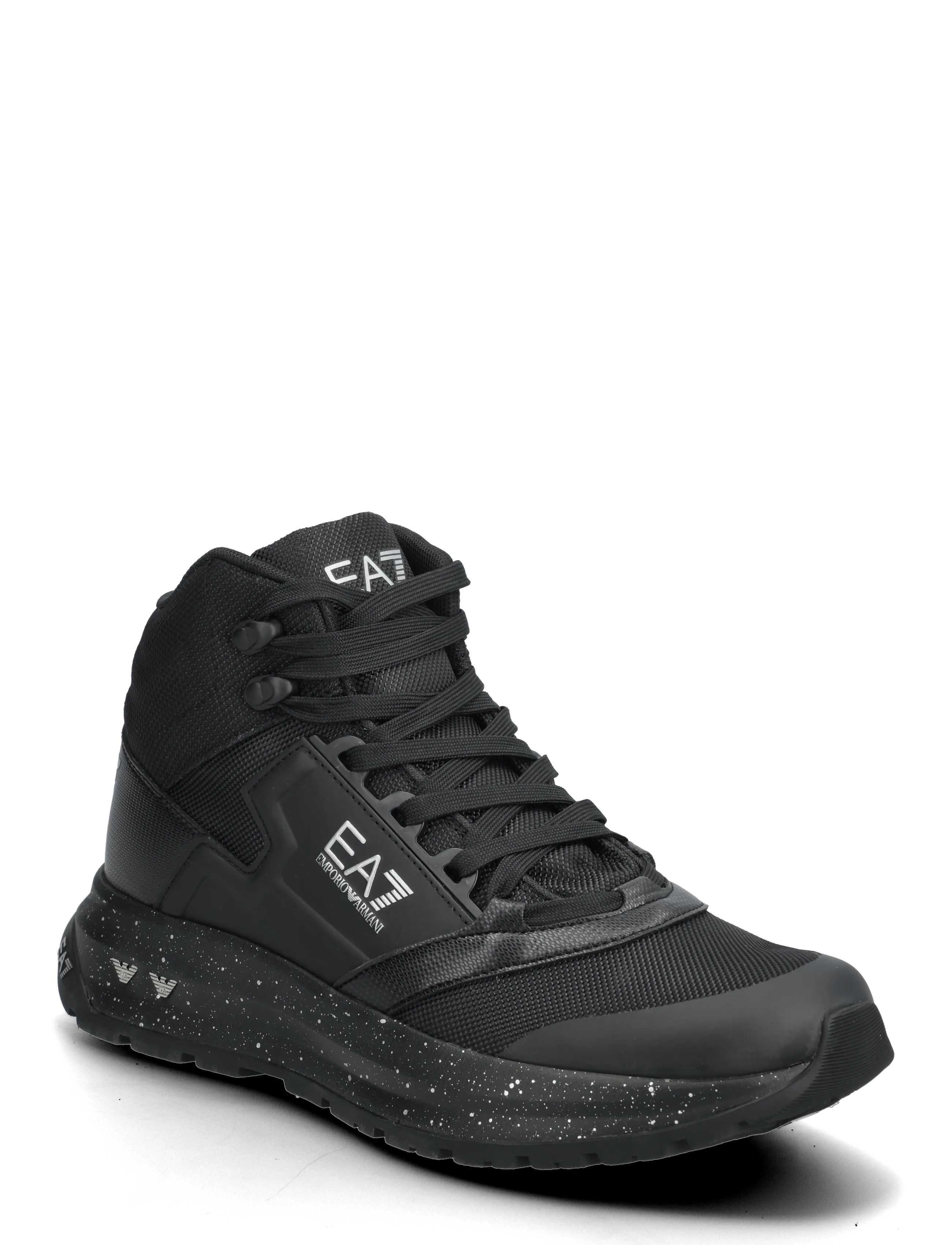 SNEAKER - TRIPLE BLACK-SILVER