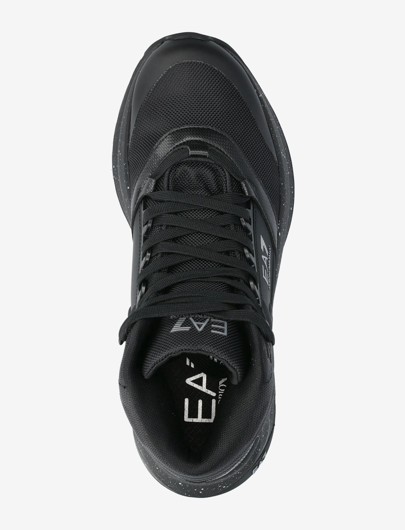 EA7 - SNEAKER - hoher schnitt - triple black-silver - 3