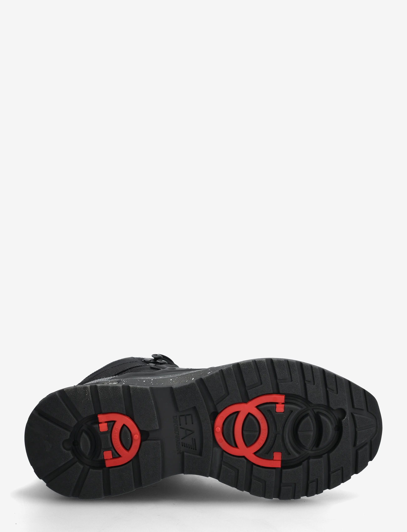 EA7 - SNEAKER - hoher schnitt - triple black-silver - 4