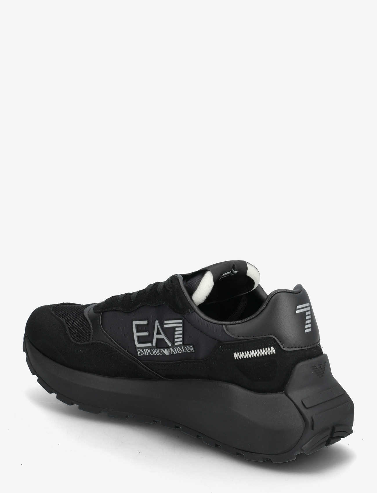 EA7 - SNEAKER - niedriger schnitt - triple black-silver - 2