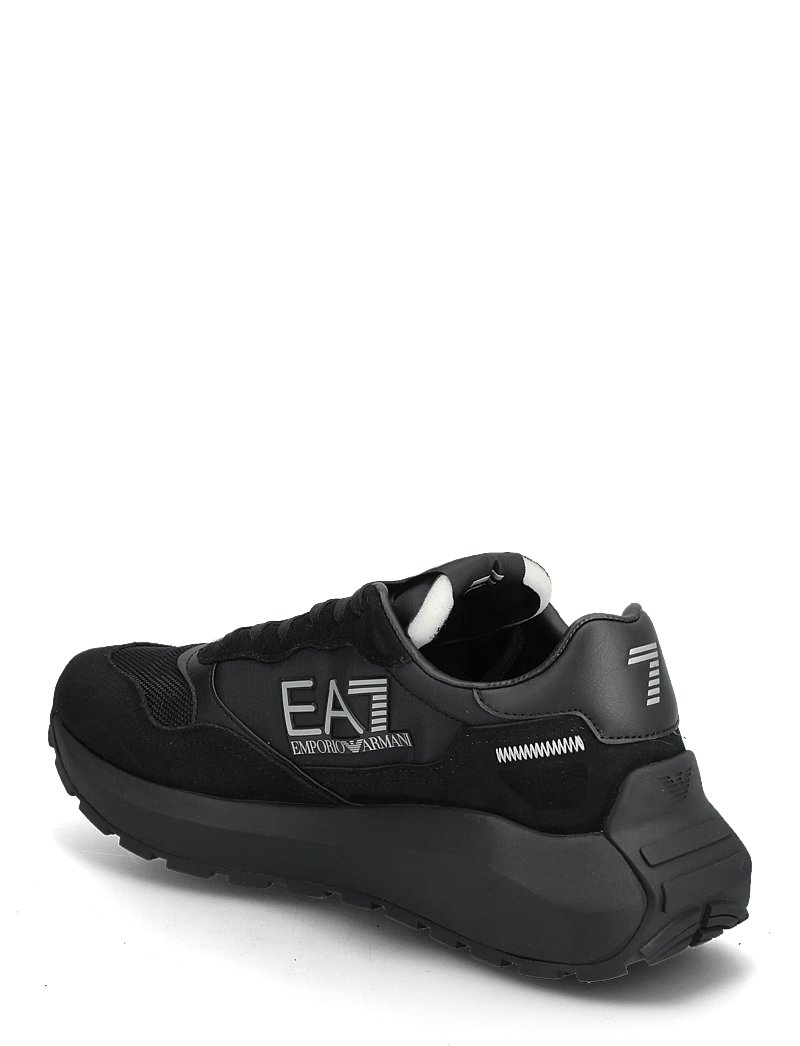 EA7 - SNEAKER - niedriger schnitt - triple black-silver - 2