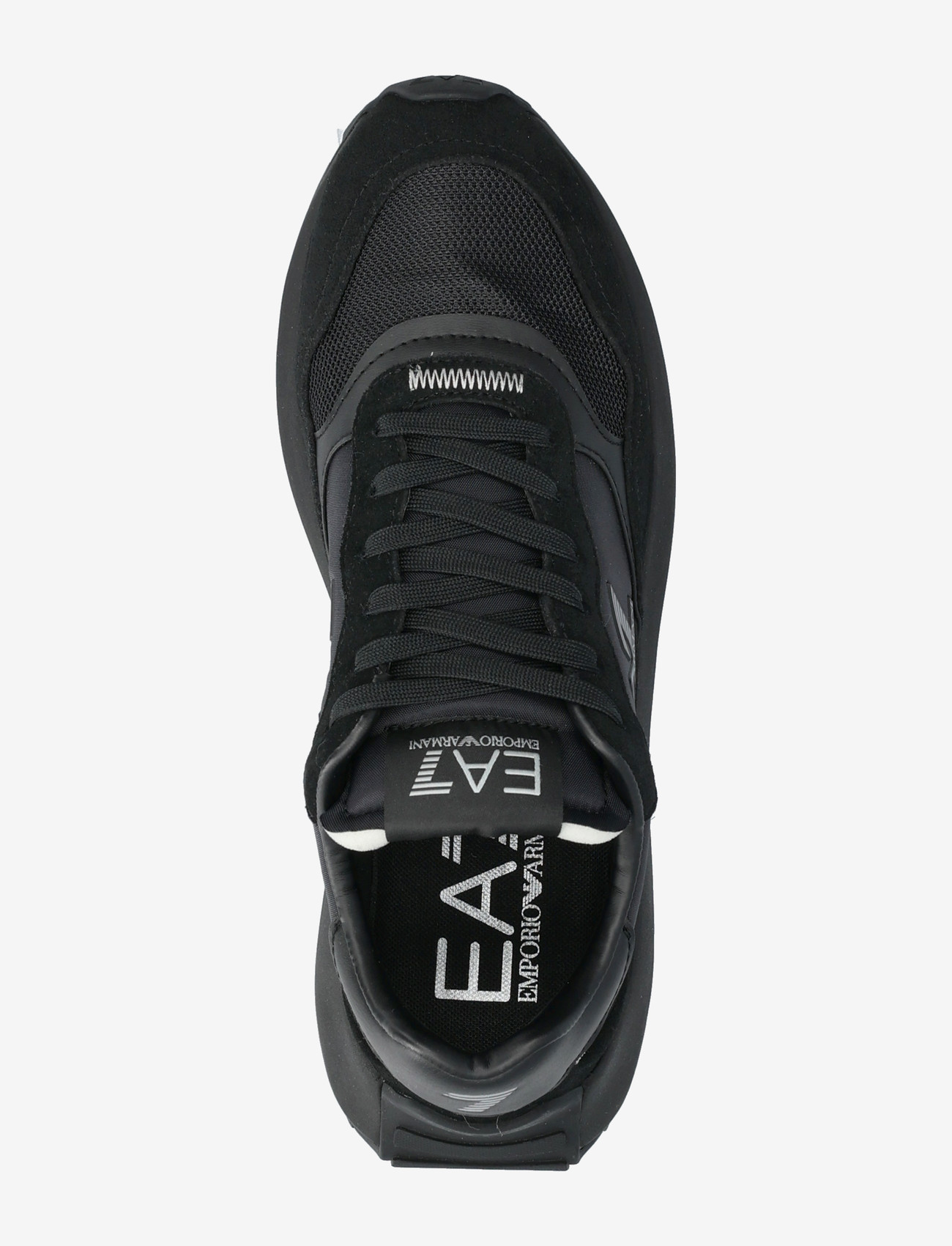 EA7 - SNEAKER - niedriger schnitt - triple black-silver - 3