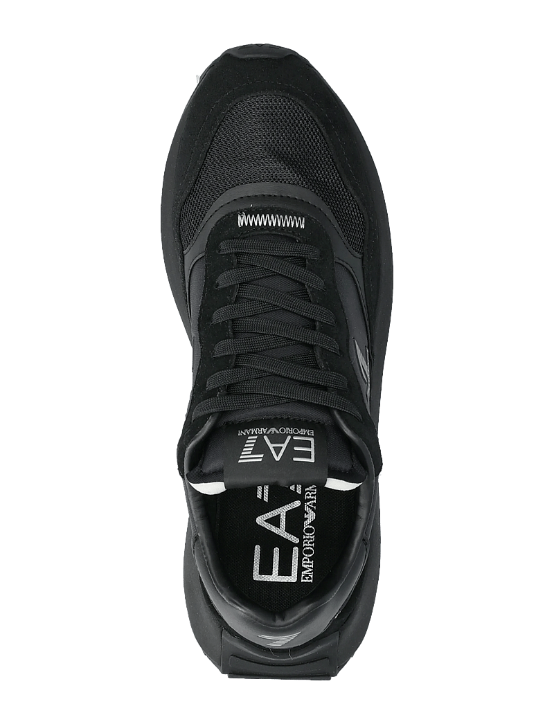 EA7 - SNEAKER - niedriger schnitt - triple black-silver - 3