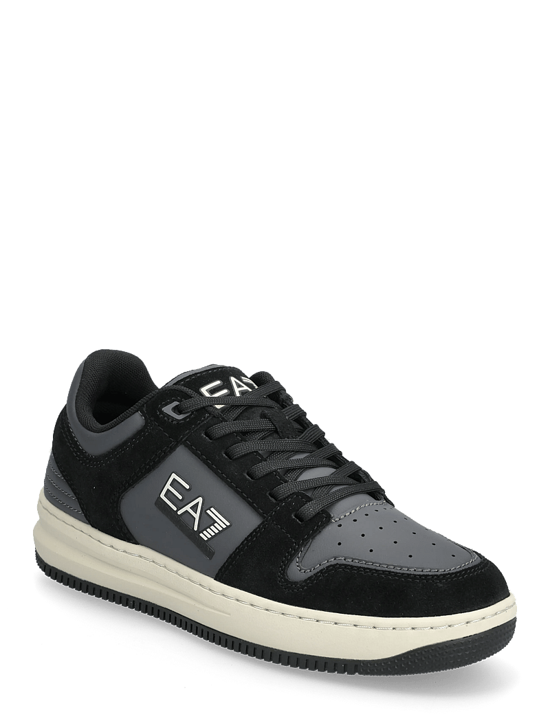 EA7 - SNEAKER - niedriger schnitt - black+asphalt - 0