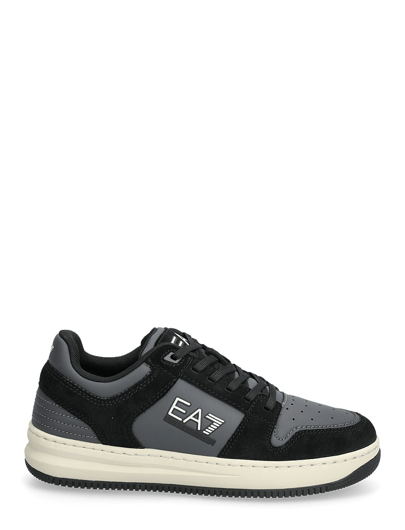 EA7 - SNEAKER - niedriger schnitt - black+asphalt - 1