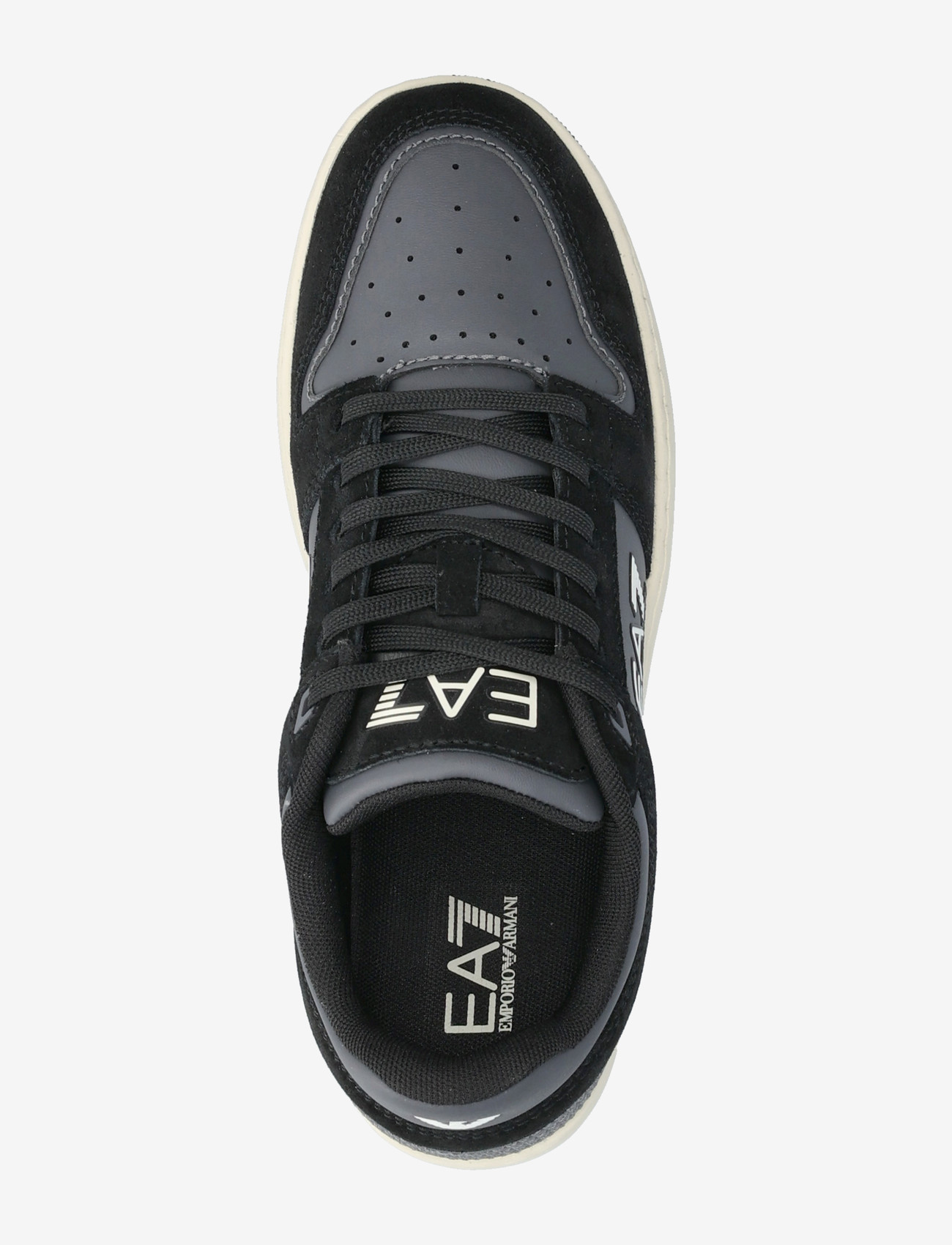 EA7 - SNEAKER - lave sneakers - black+asphalt - 3