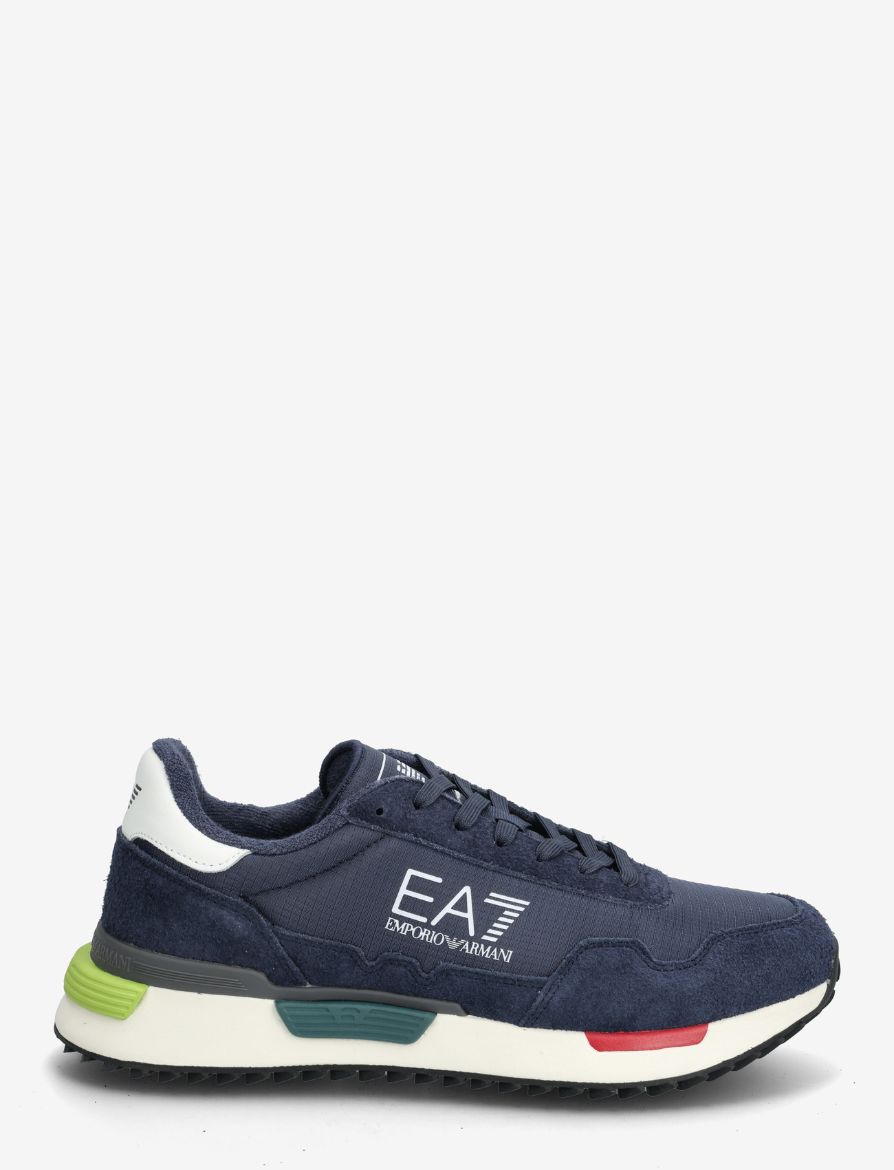 EA7 - SNEAKER - niedriger schnitt - sky captian+asphalt+macaw gree - 1