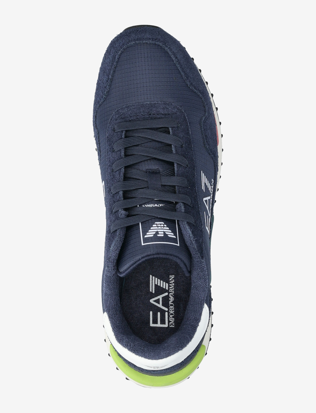 EA7 - SNEAKER - niedriger schnitt - sky captian+asphalt+macaw gree - 3