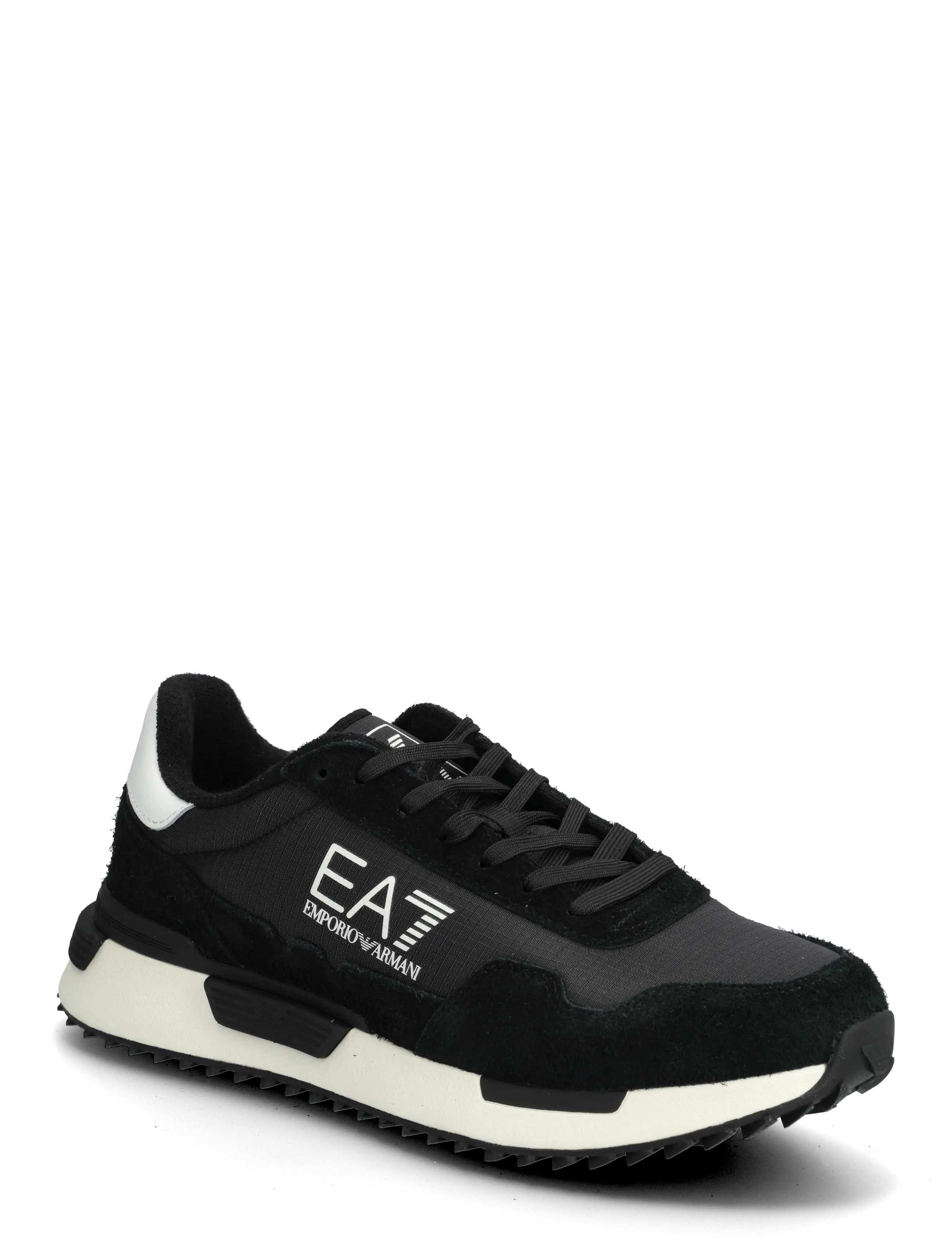 EA7 Sneaker, 8.5, Black, Sneakers > Sneakers Med Lav Top, Herre