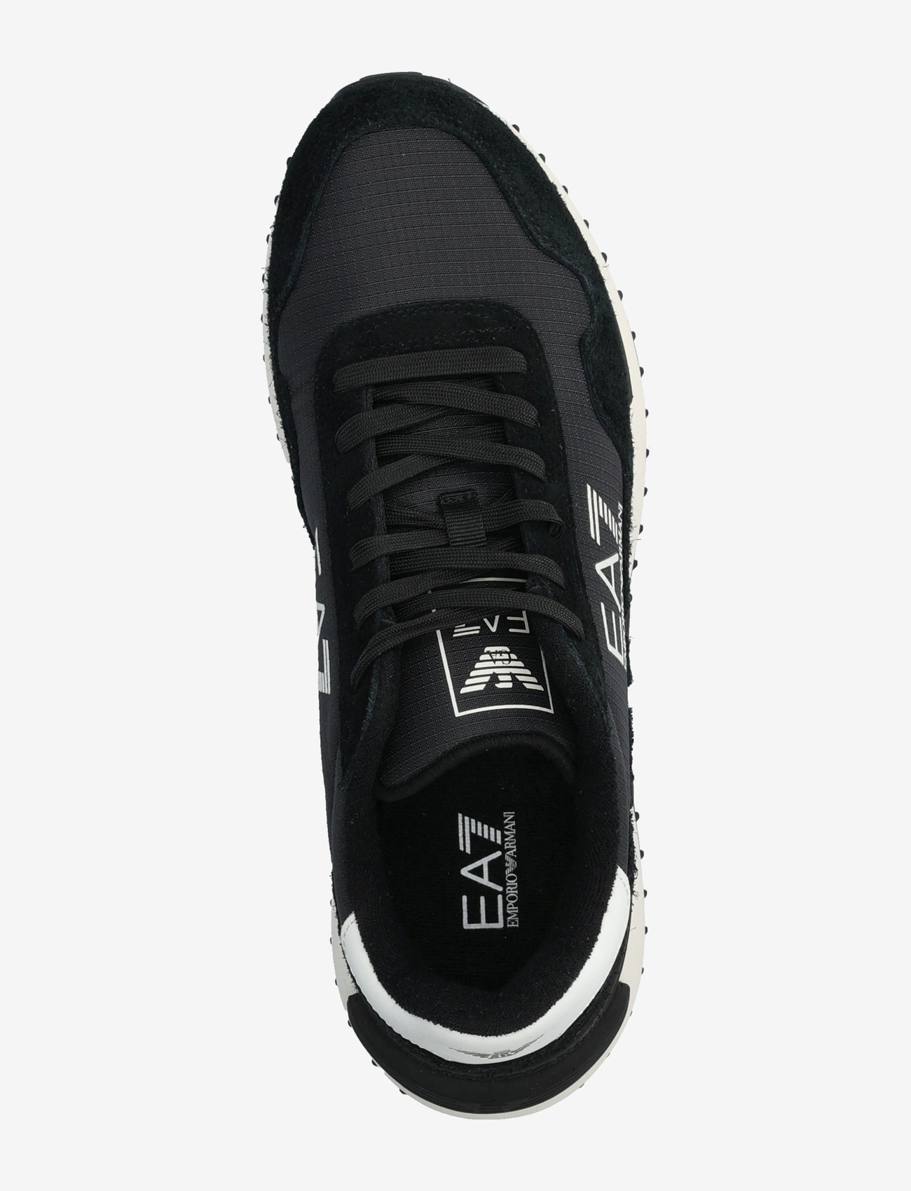 EA7 - SNEAKER - viisakad tossud - full black-white - 3