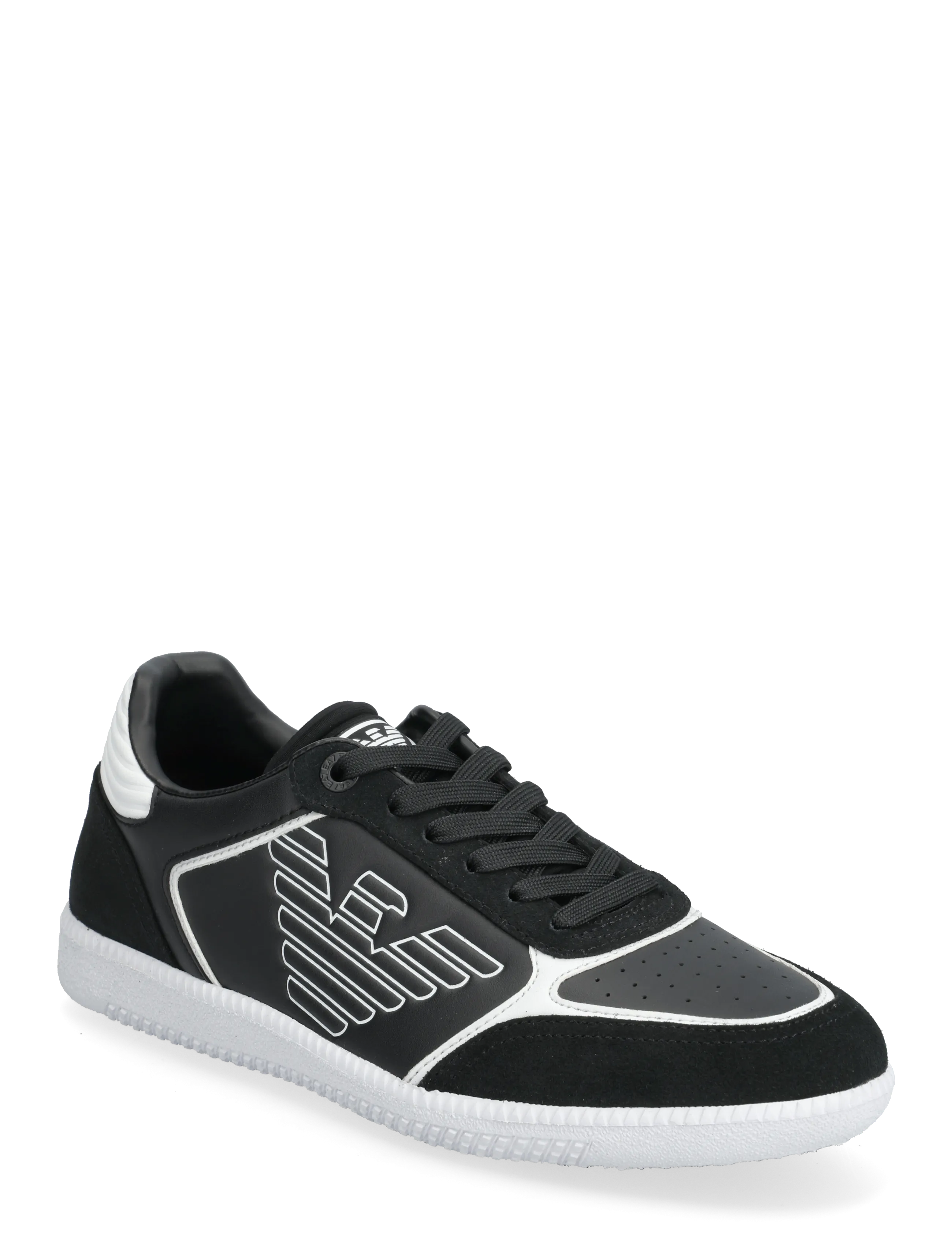 EA7 SNEAKER - Låga sneakers - BLACK-WHITE / black