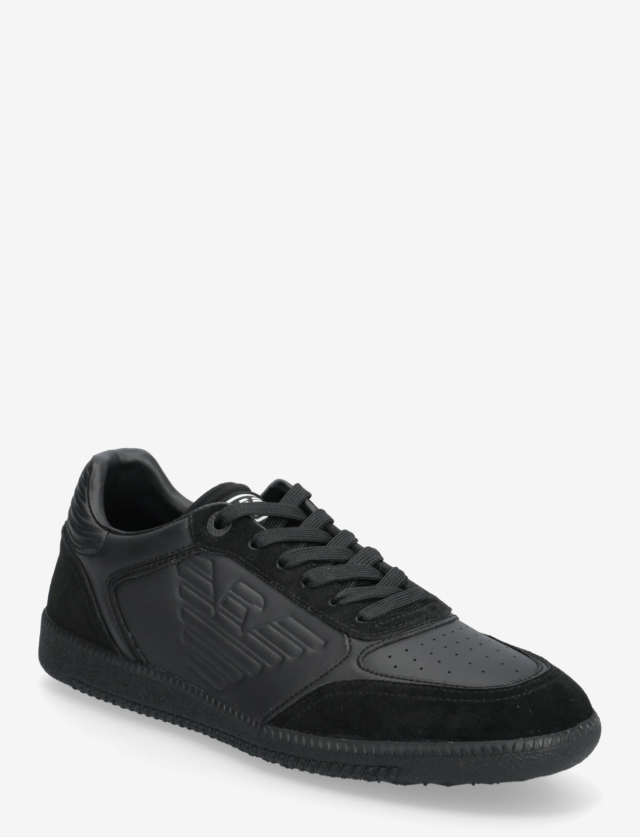 EA7 - SNEAKER - niedriger schnitt - triple black-white - 0